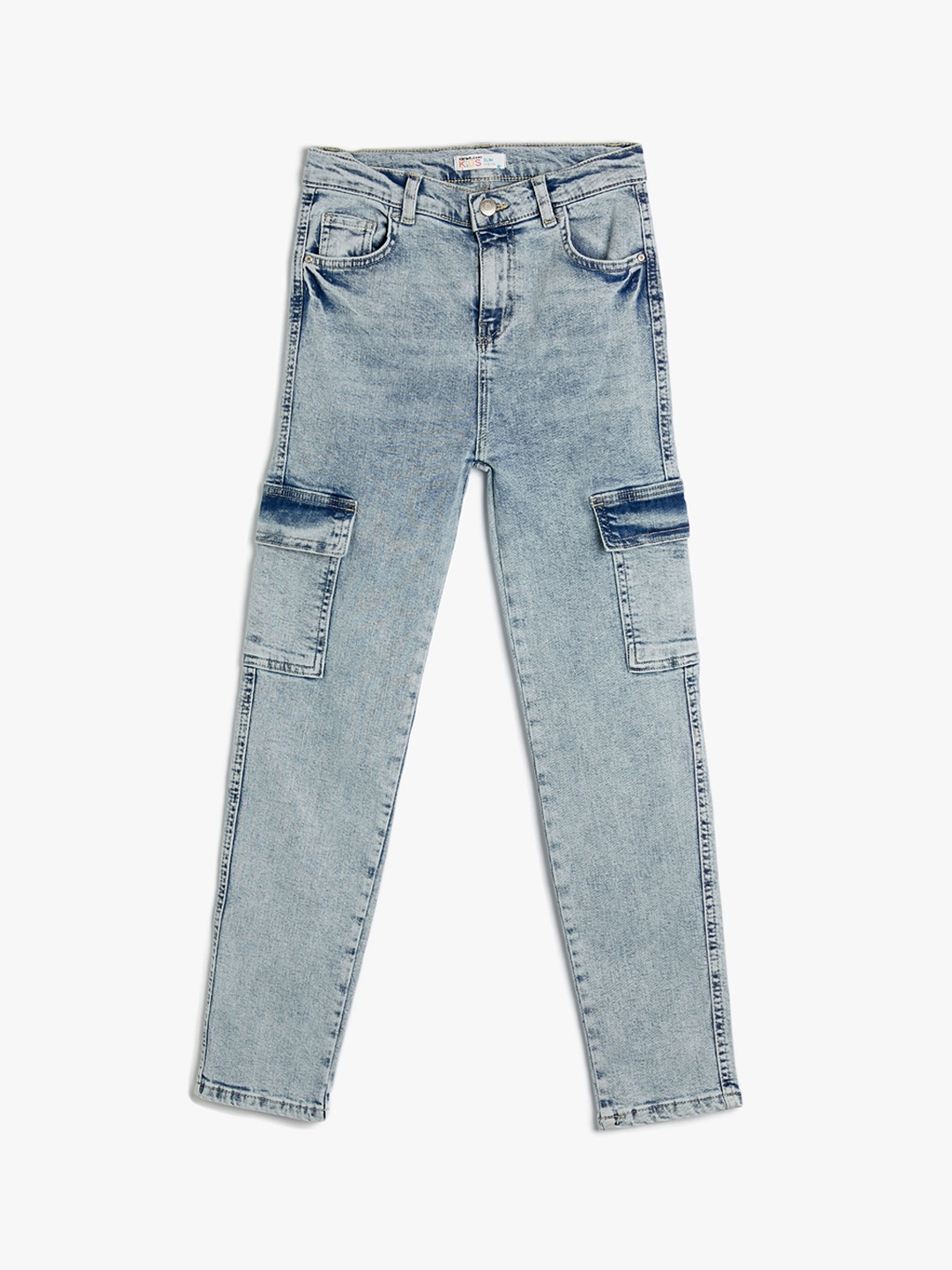 

Koton Boys Slim Fit Cargo Denim, Blue