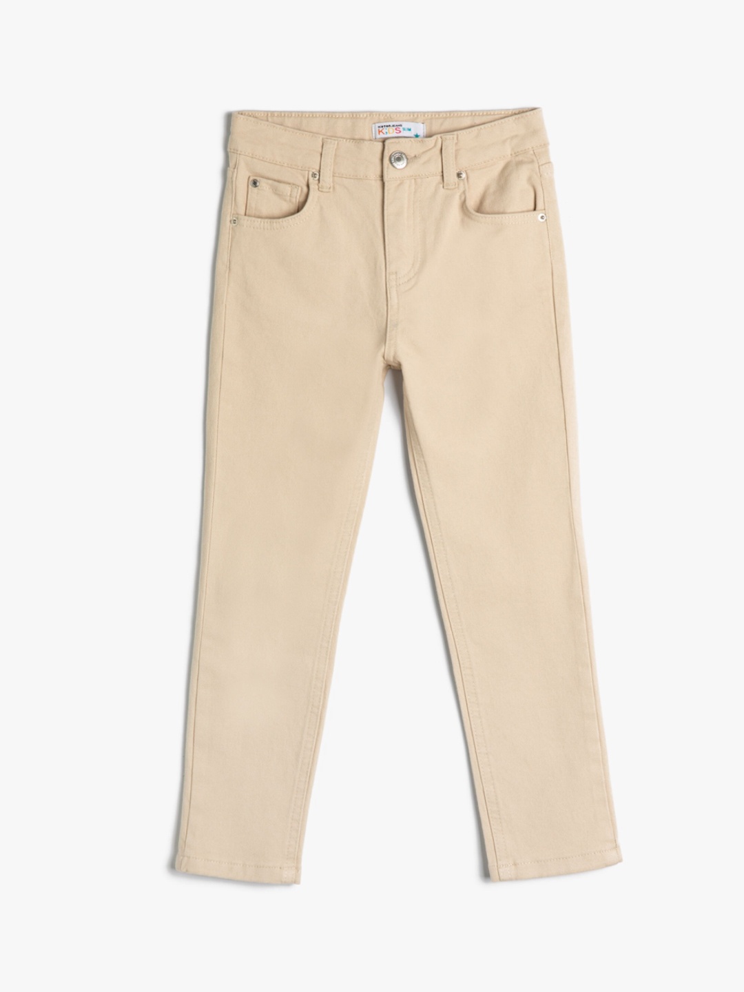 

Koton Boys Mid Rise Jeans, Beige