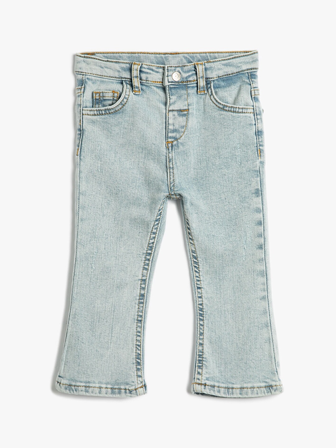 

Koton Girls Flared Clean Look Mid-Rise Stretchable Jeans, Blue