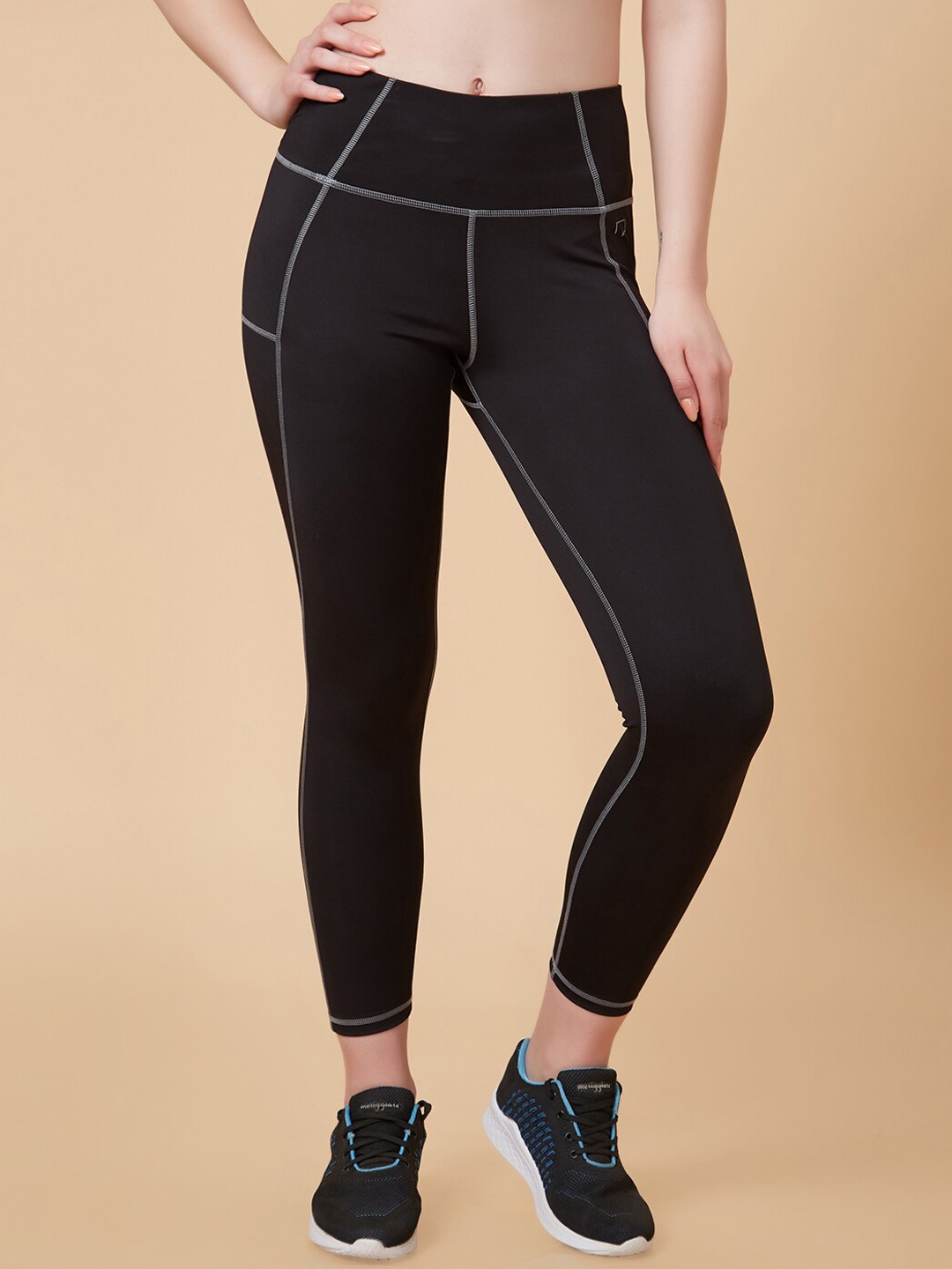 

ROAR FOR GOOD Ankle-Length Tights, Black
