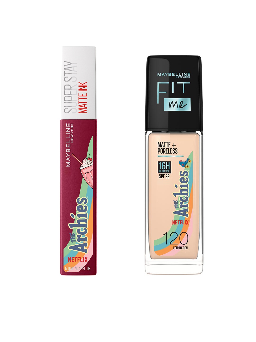 

Maybelline New York The Archies Collection Makeup Combo, Magenta