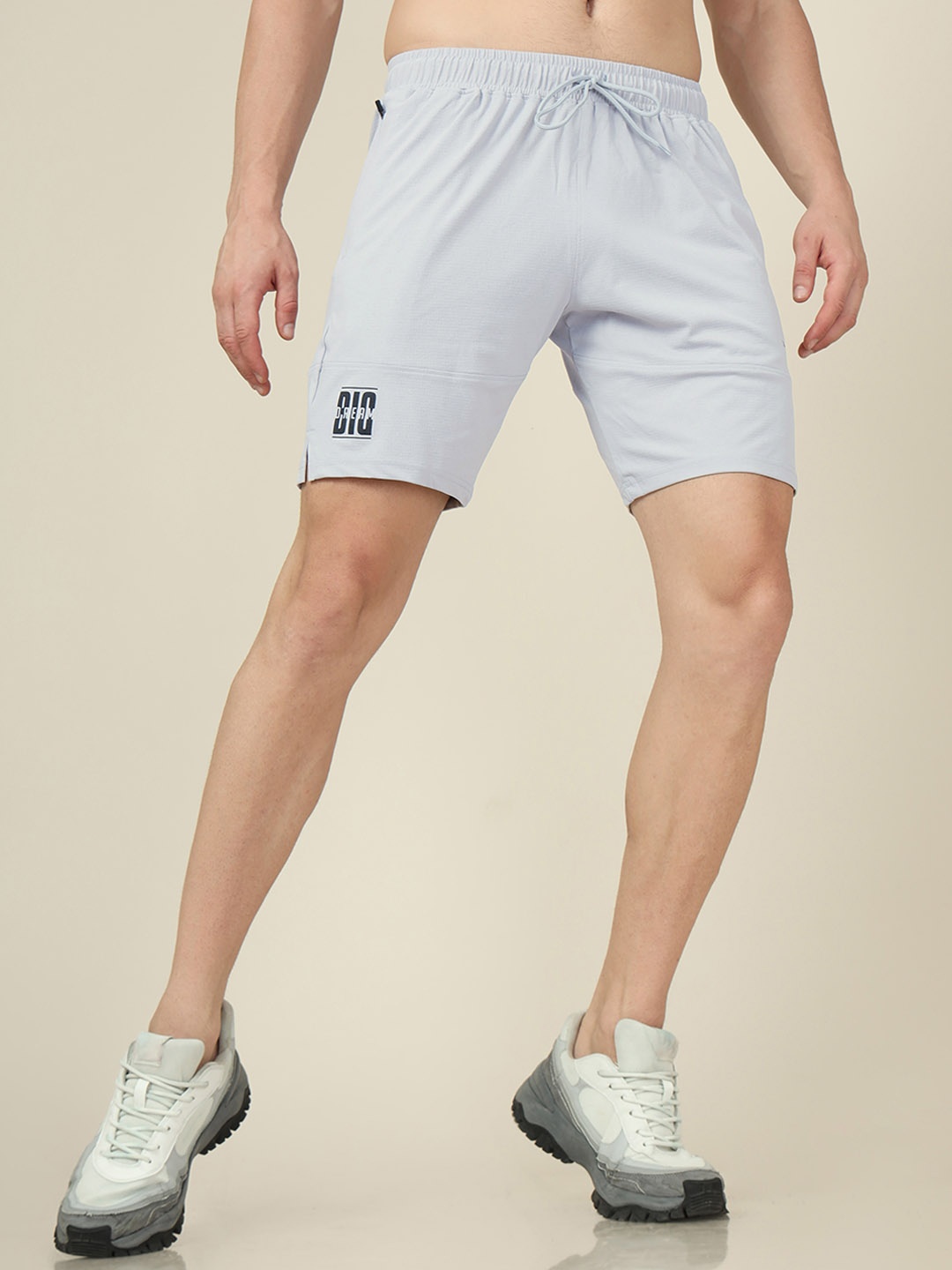 

Technosport Men Slim Fit Anti Microbial Technology Active Shorts, Grey