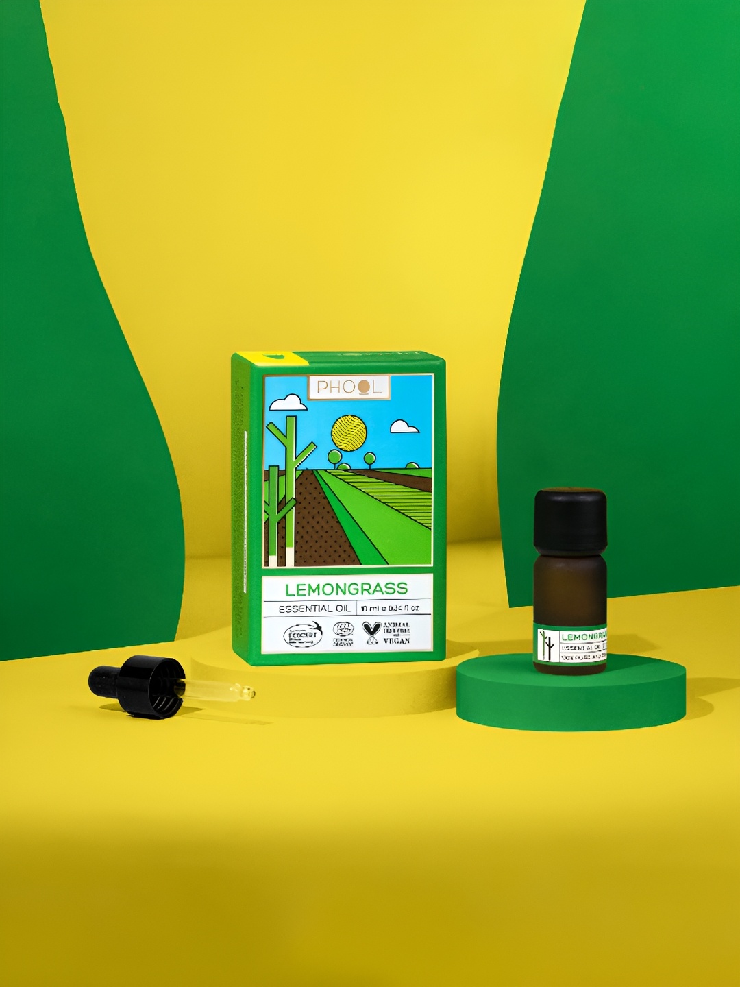 

Phool Yellow Lemongrass Essential Oil - 10ml