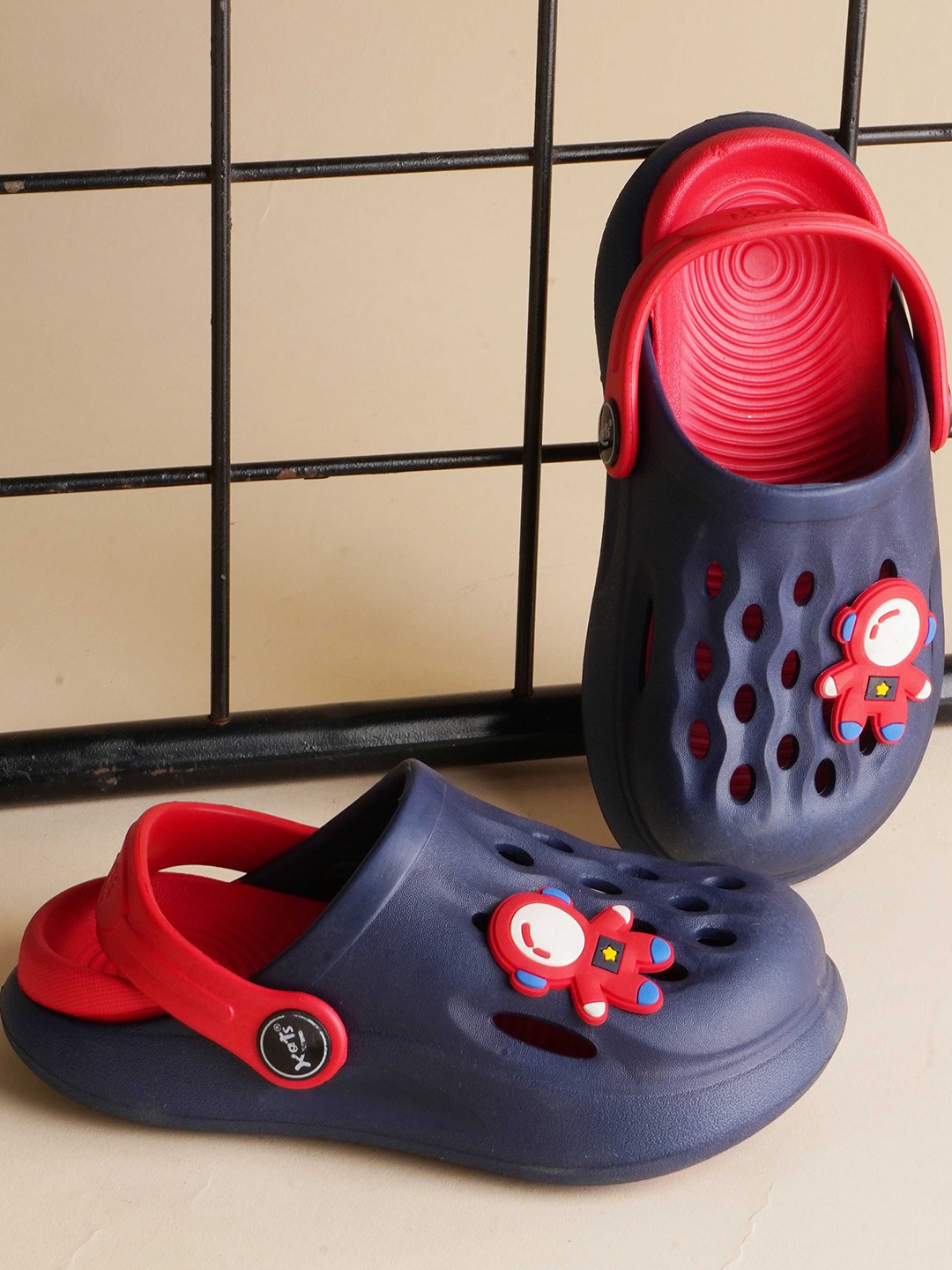 

KATS Kids Self Design Clogs, Navy blue