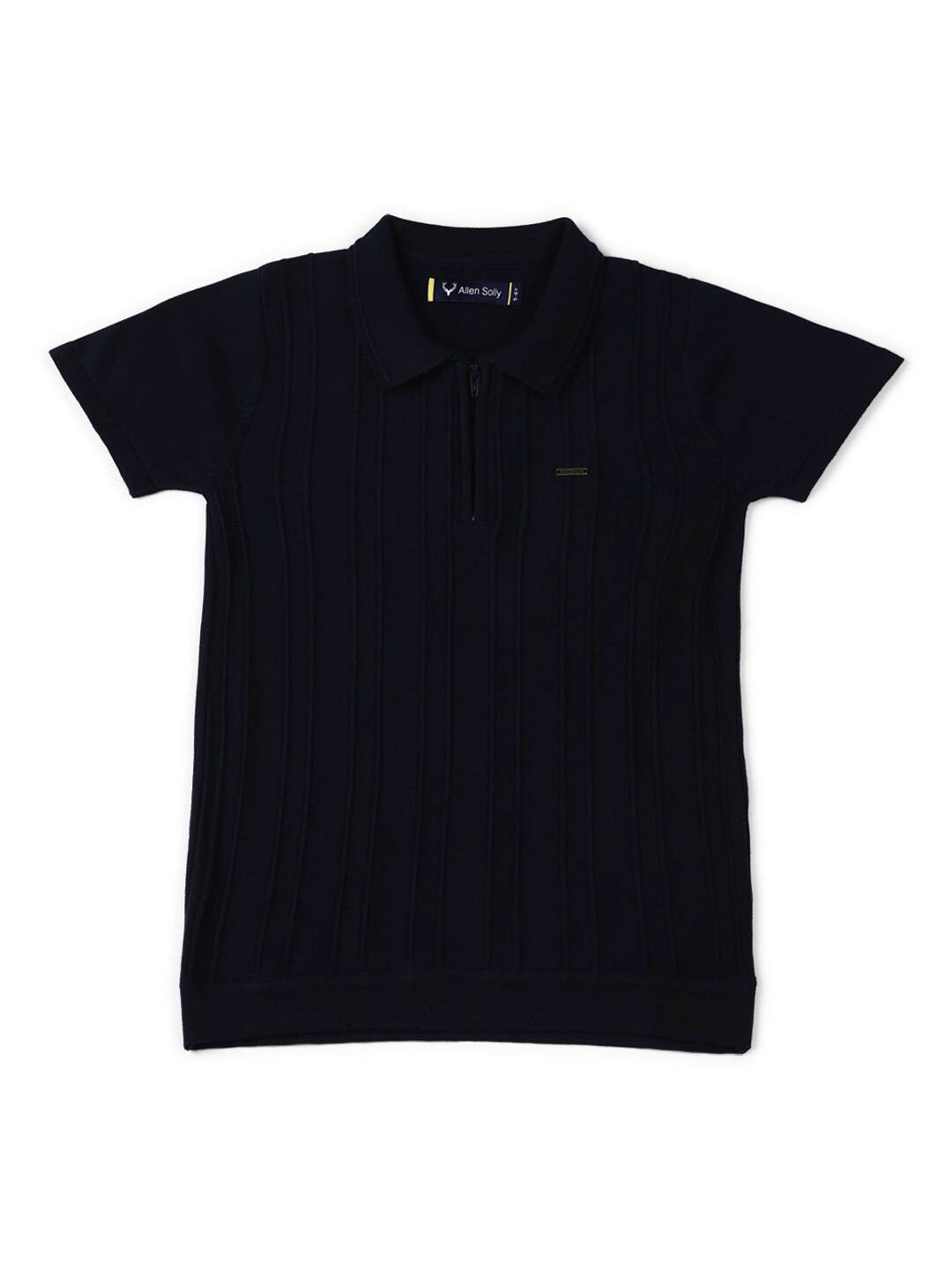 

Allen Solly Junior Boys Polo Collar Cotton Casual T-shirt, Navy blue