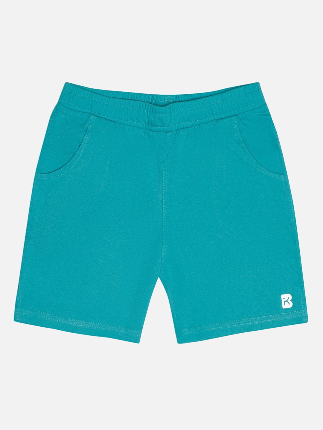

Bodycare Kids Girls Mid-Rise Sports Shorts, Sea green