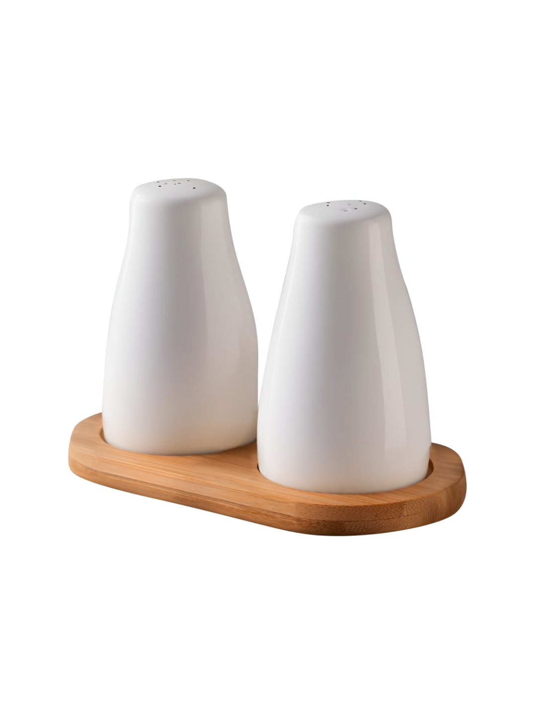 

The Better Home White 2 Pieces Ceramic Salt And Pepper Shakers