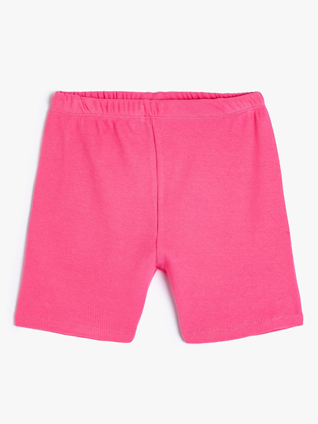 

Koton Girls Mid-Rise Shorts, Pink