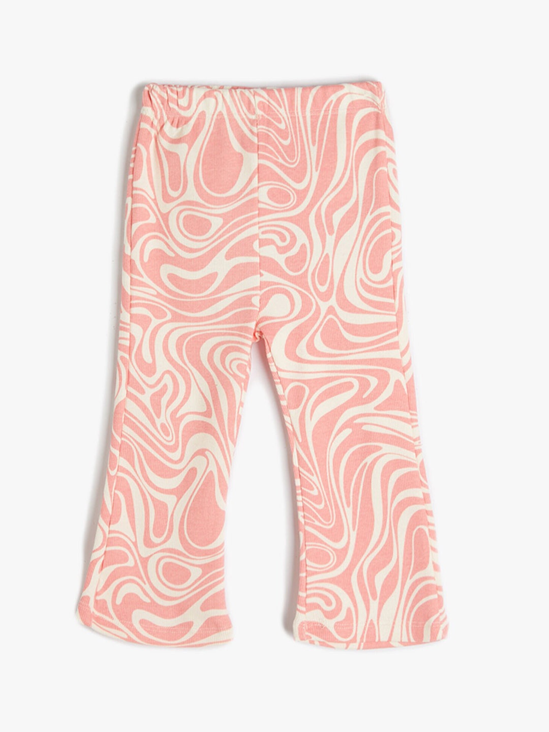 

Koton Girls Printed Ankle Length Leggings, Pink