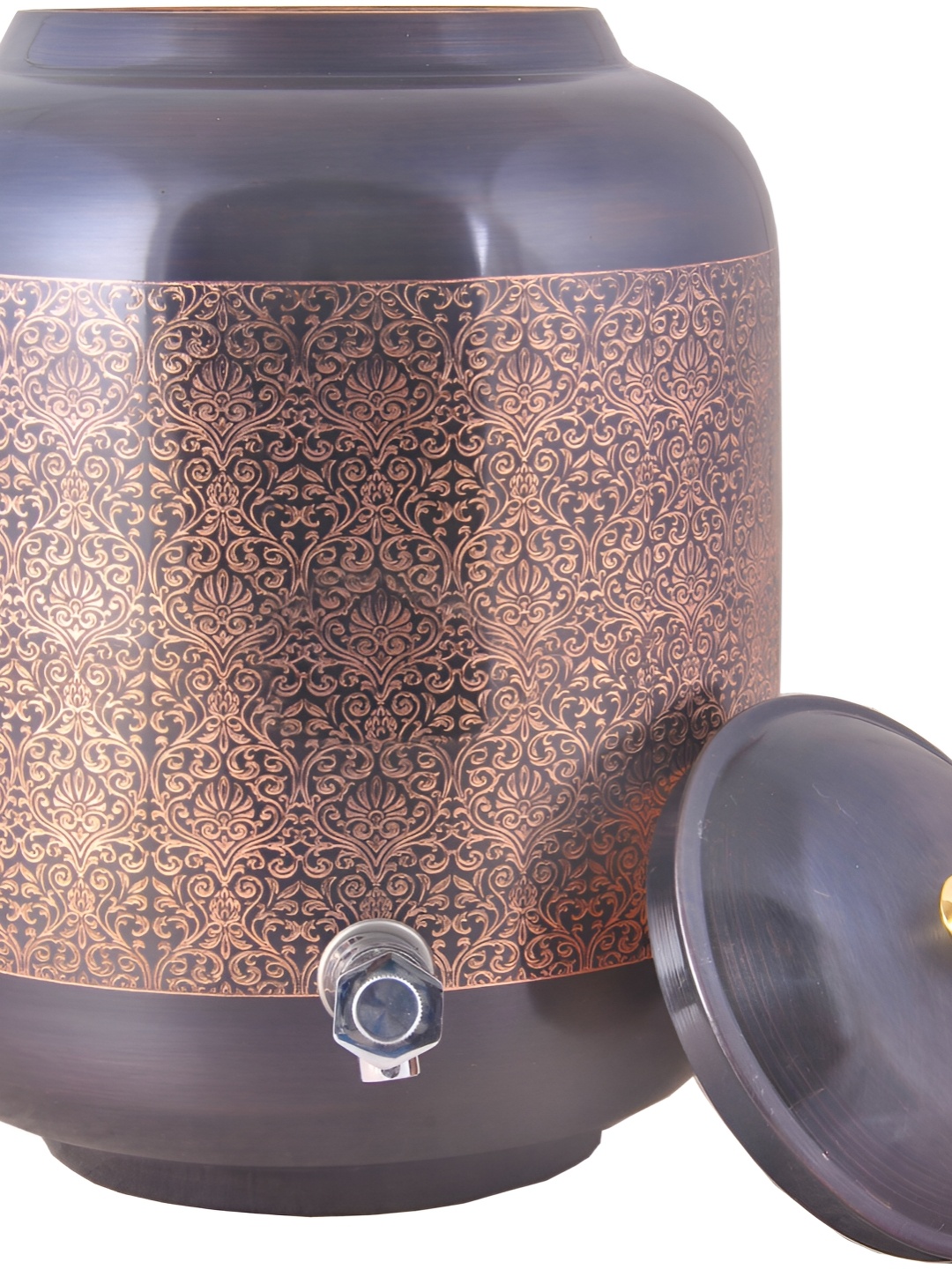 

Shivshakti Arts Black Copper Water Jug