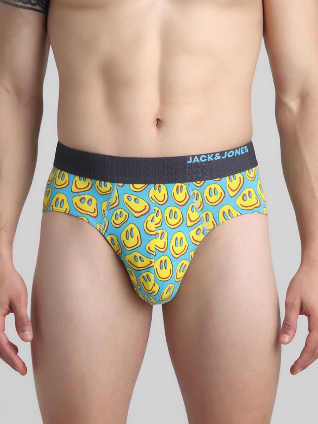 

Jack & Jones Printed Basic Briefs- 2672599001, Blue