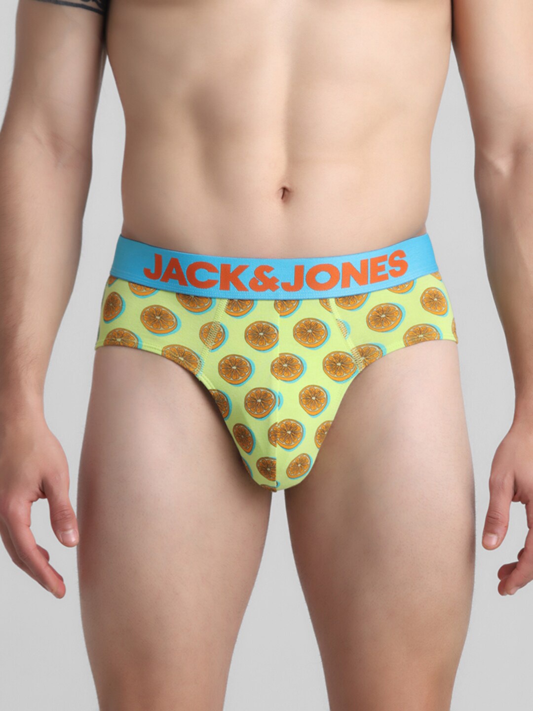 

Jack & Jones Printed Low-Rise Basic Briefs 2672592001, Green