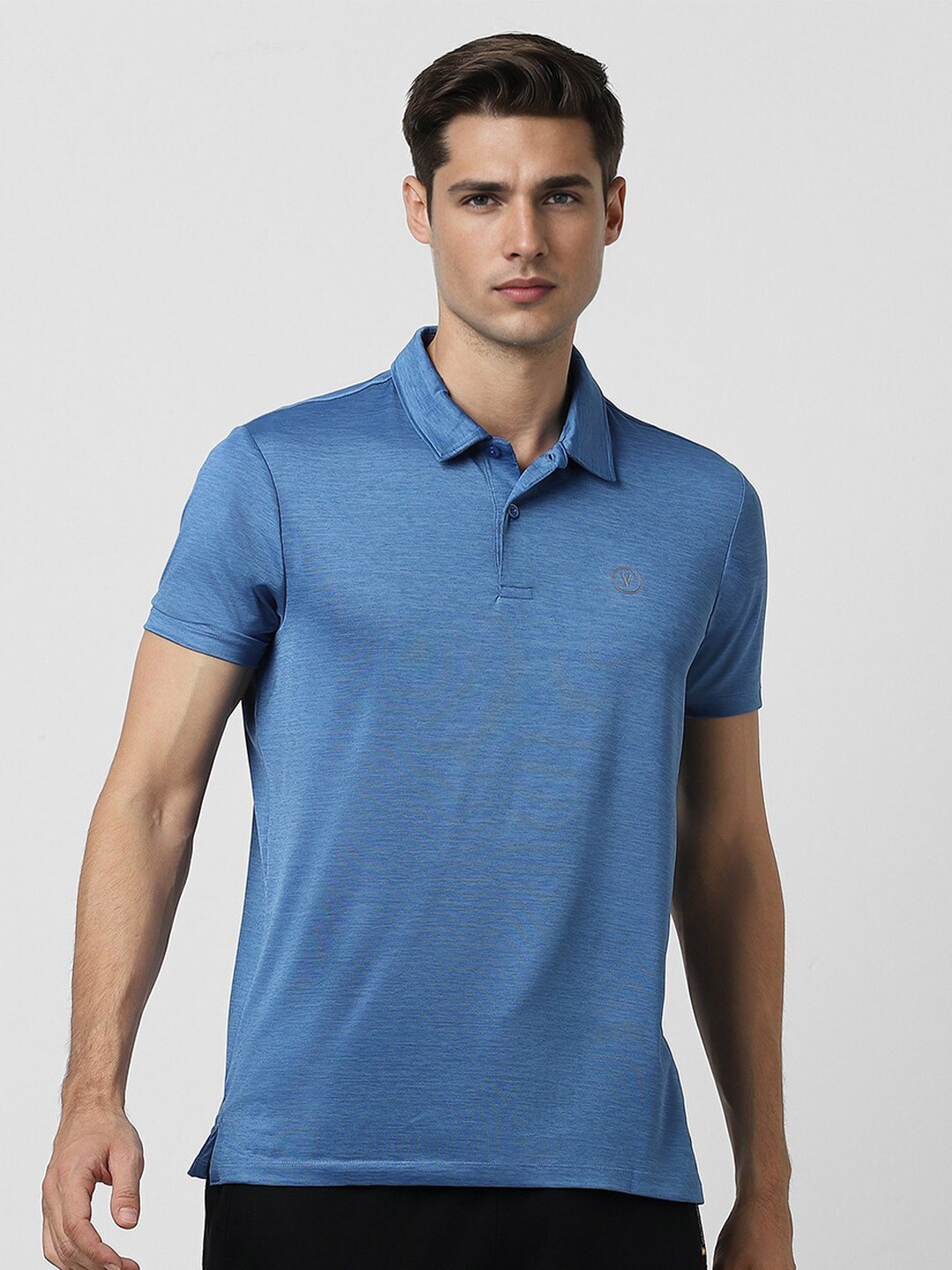 

Van Heusen Flex Polo Collar Short Sleeves T-shirt, Blue