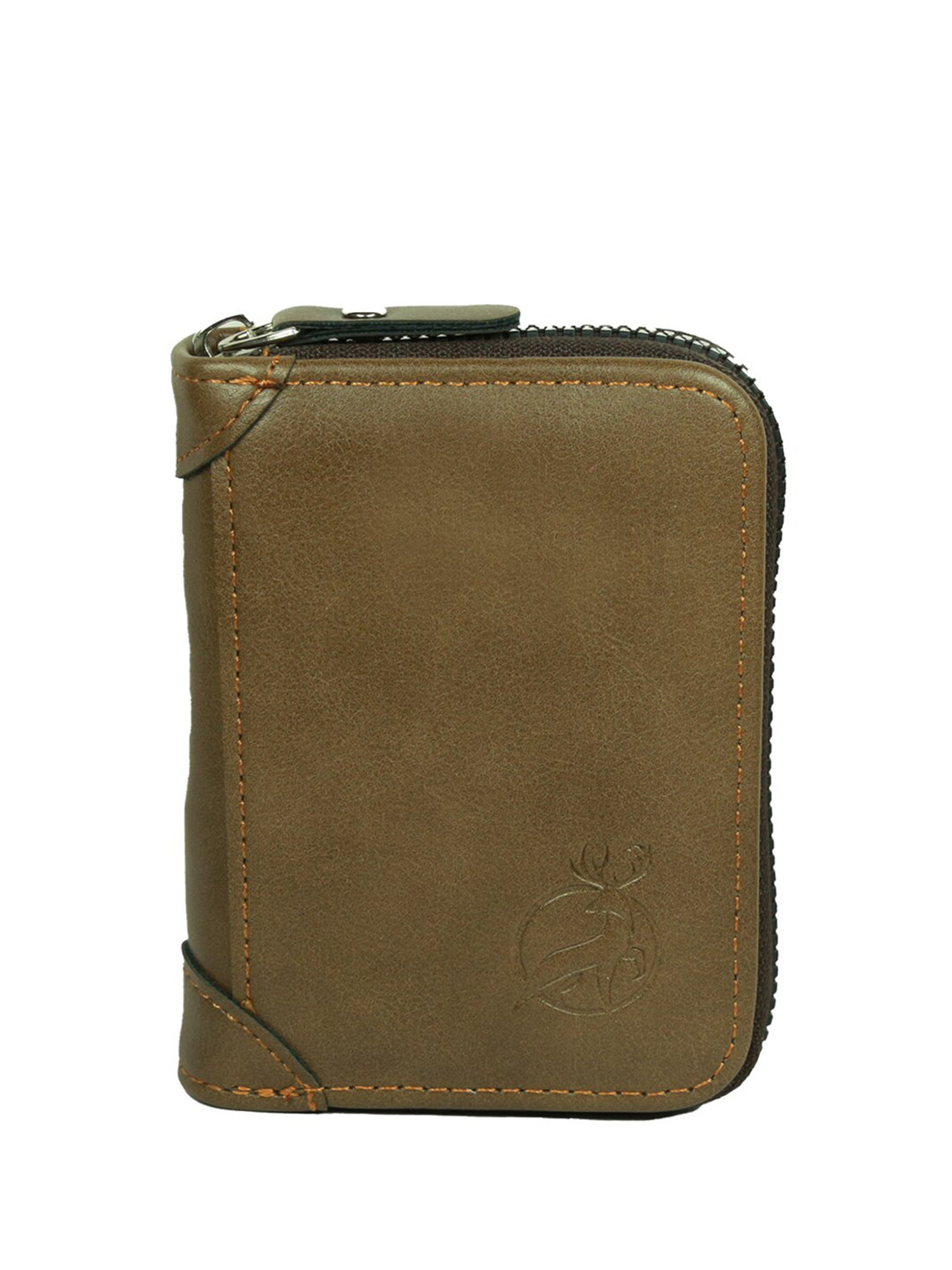 

Style Shoes Men Leather Card Holder Wallet, Green