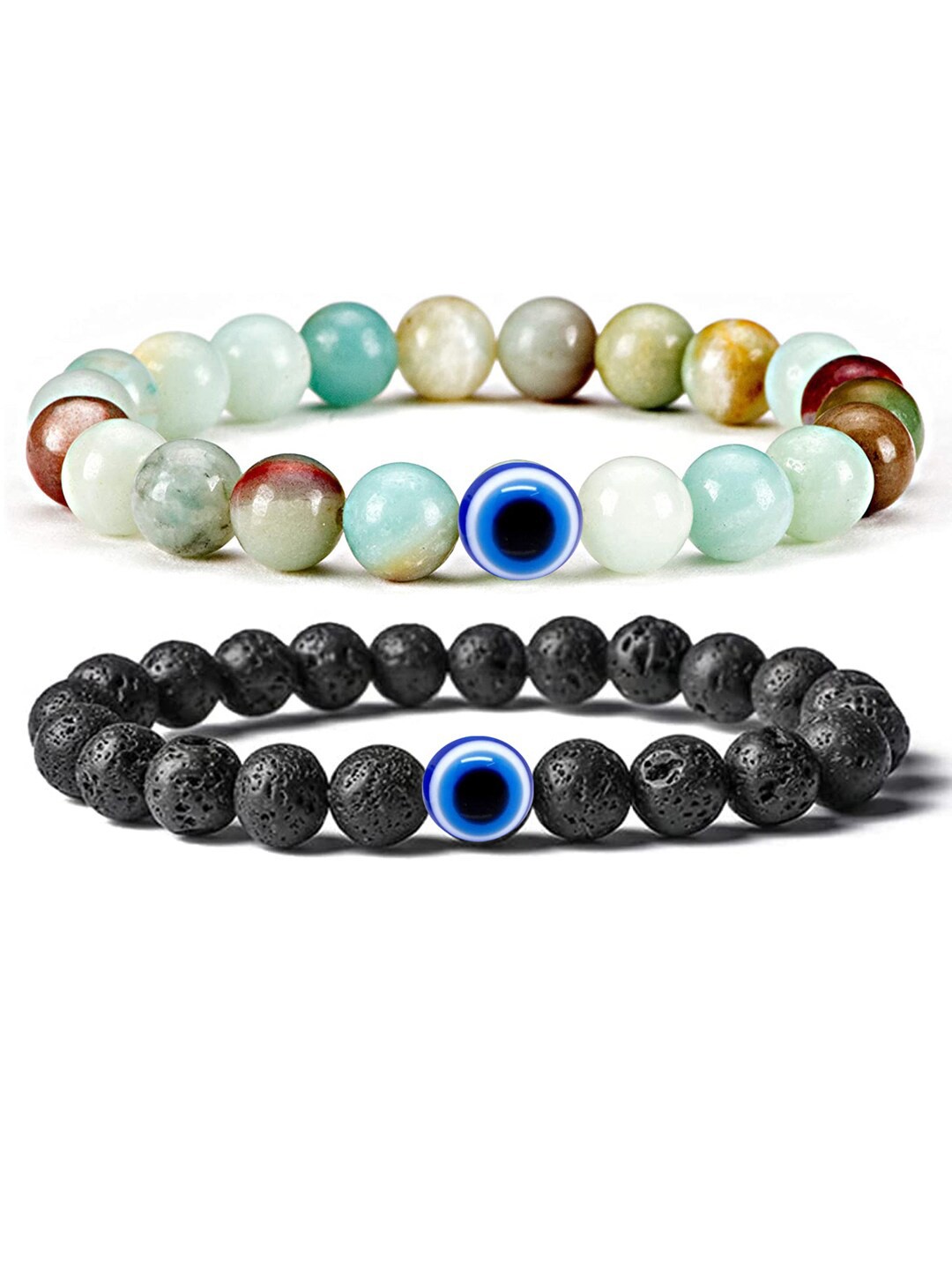 

Young & Forever Unisex Set Of 2 Bracelet, Black