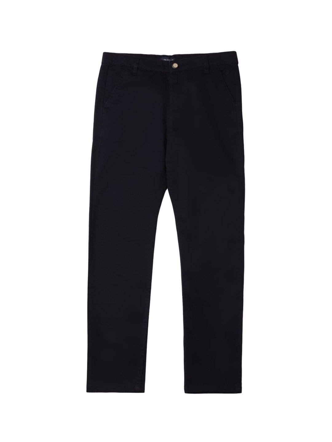 

Allen Solly Junior Boys Slim Fit Chinos Trouser, Navy blue