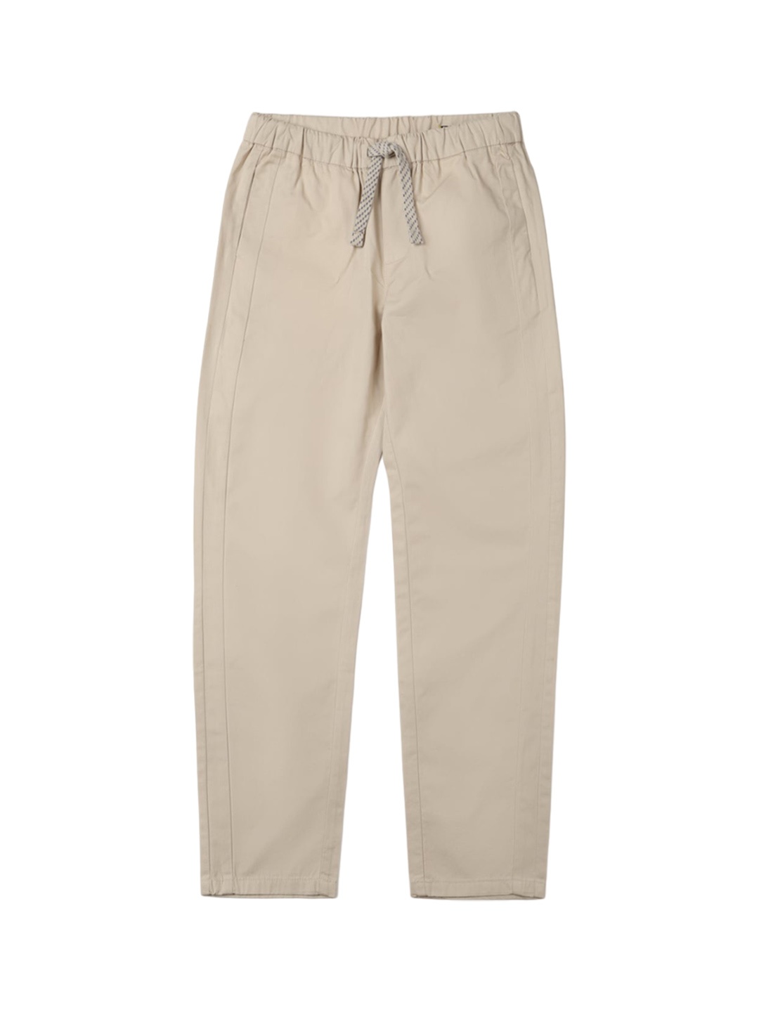 

Allen Solly Junior Boys Mid-Rise Trousers, Beige