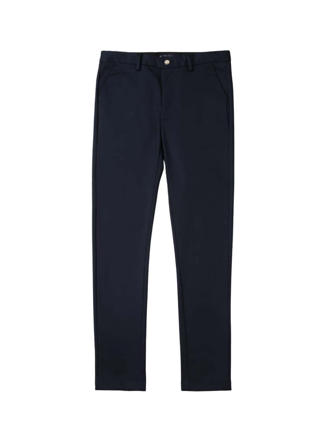 

Allen Solly Junior Boys Slim Fit Mid Rise Chinos Trouser, Navy blue