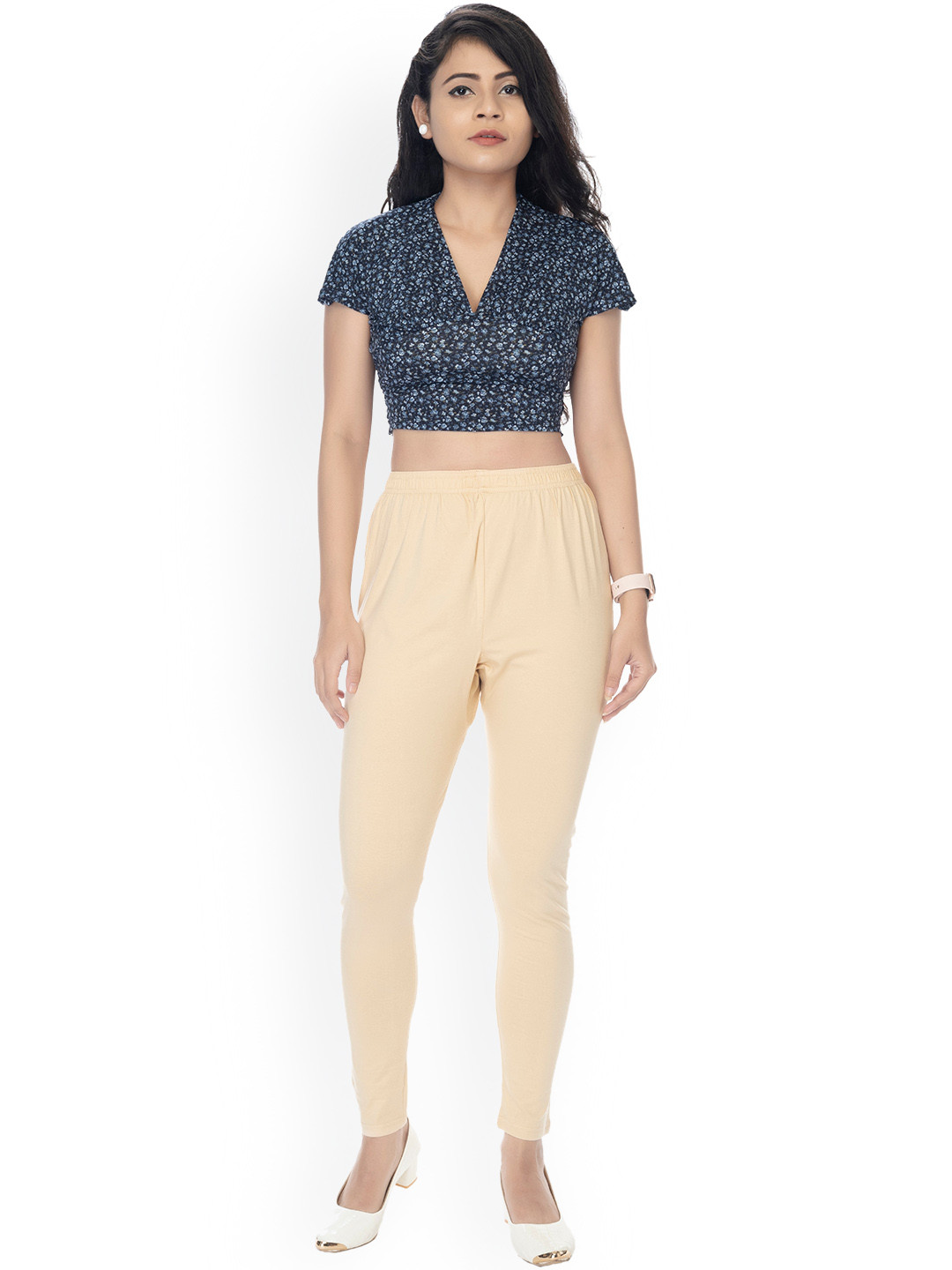 

Comfy Pro Ankle Length Leggings, Beige