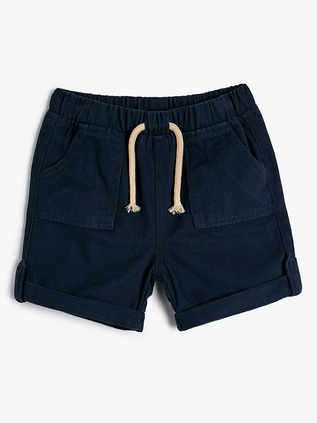 

Koton Boys Mid-Rise Shorts, Blue