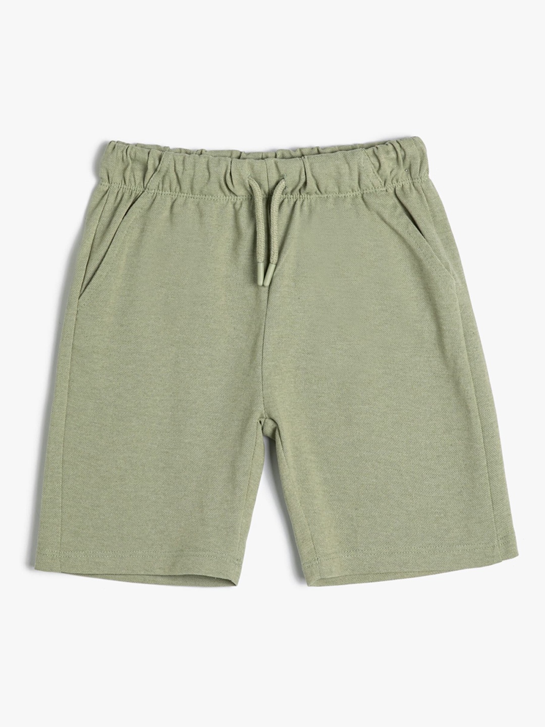 

Koton Boys Mid-Rise Regular Shorts, Green