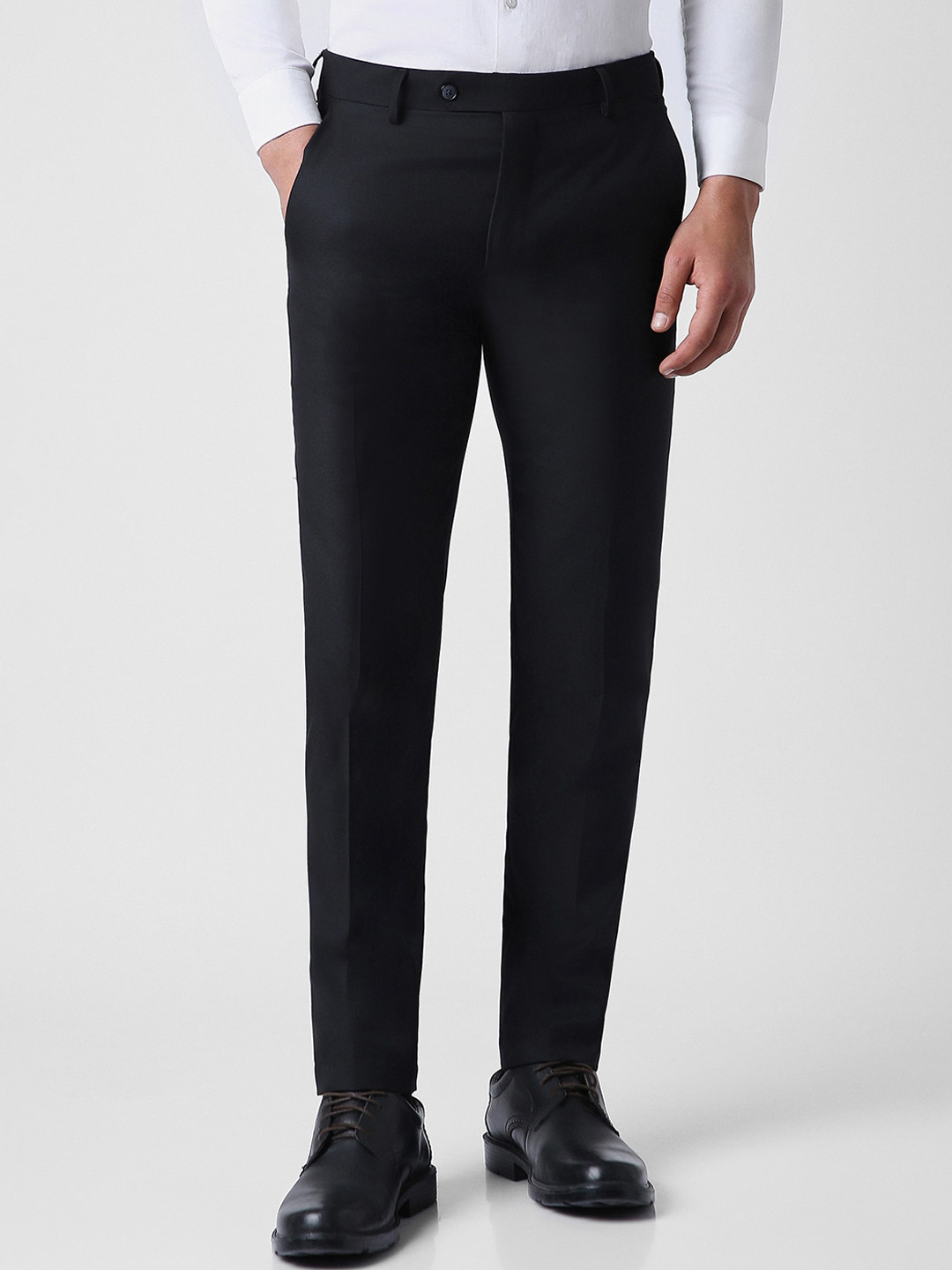 

Van Heusen Slim Fit Formal Trouser, Black
