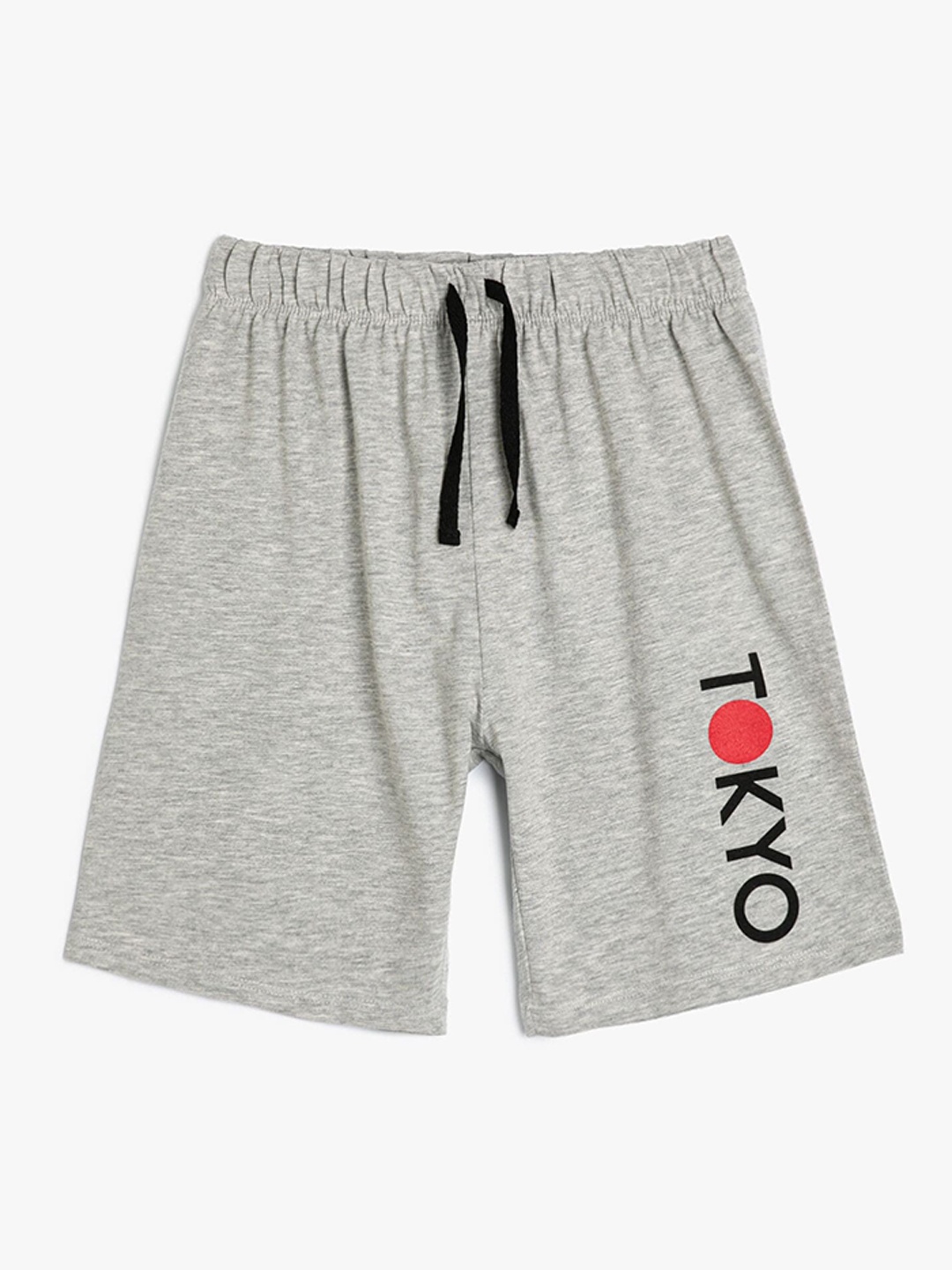 

Koton Boys Mid-Rise Casual Shorts, Grey