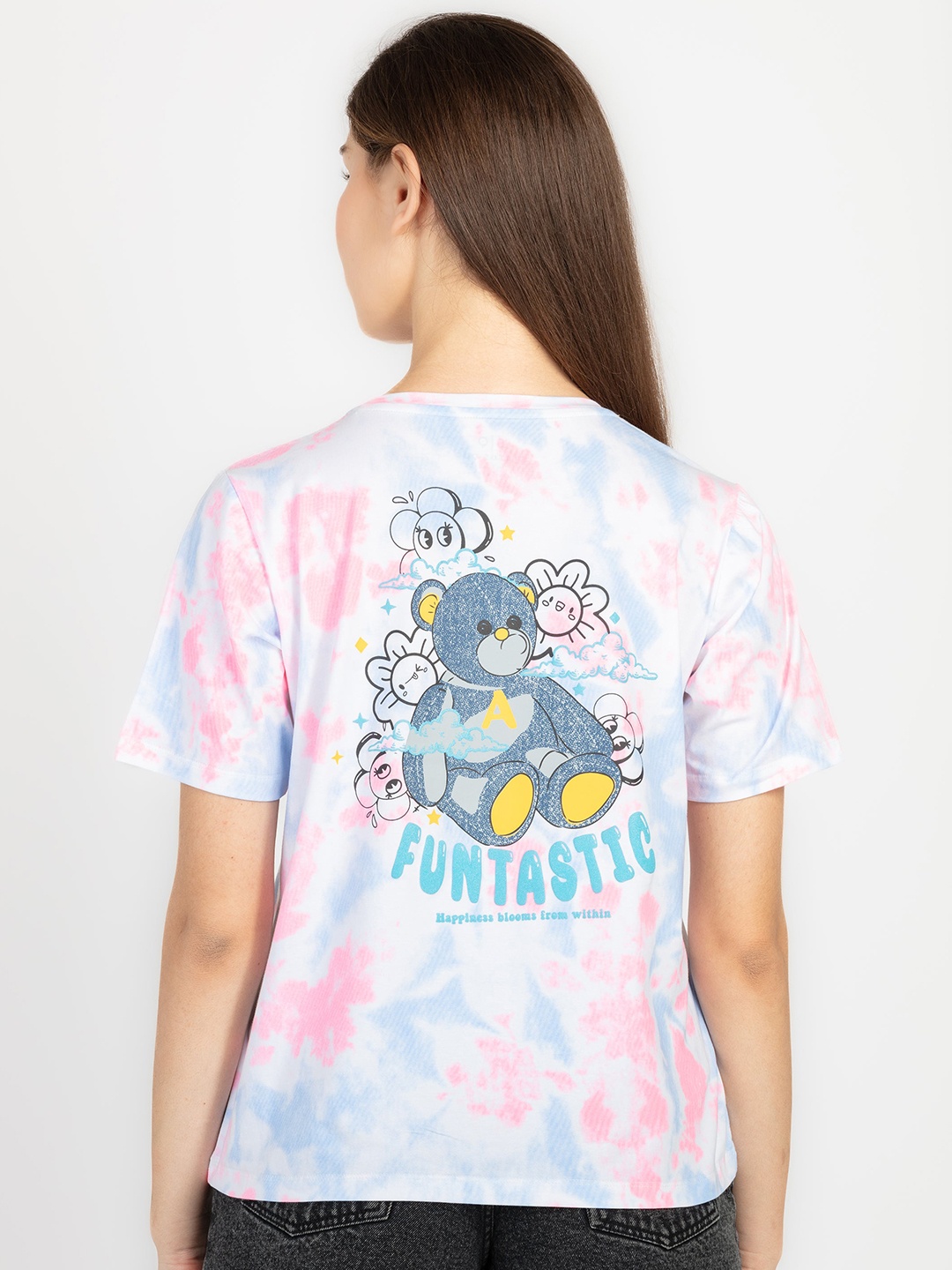 

Status Quo Abstract Printed Cotton T-shirt, White