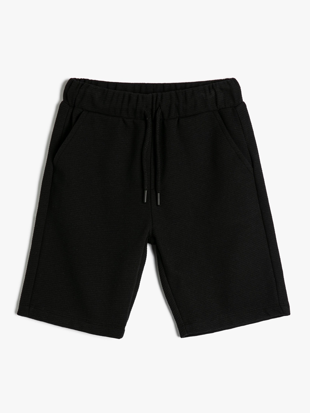 

Koton Boys Mid-Rise Casual Shorts, Black