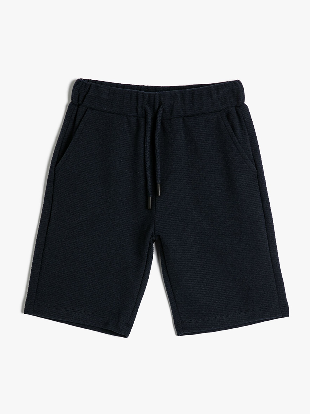 

Koton Boys Mid-Rise Shorts, Navy blue