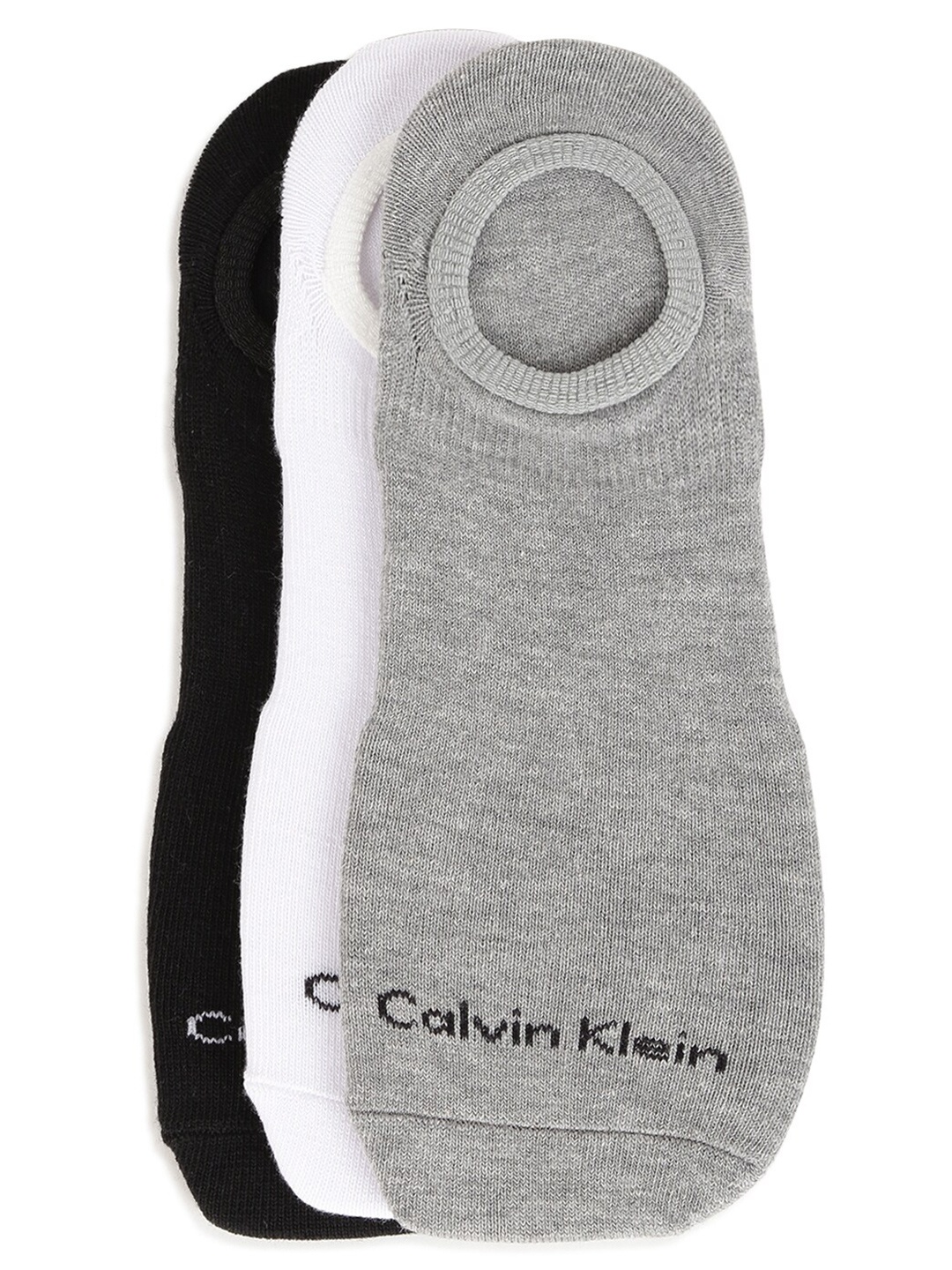 

Calvin Klein Men Pack Of 3 Shoe-Liners Socks, Black