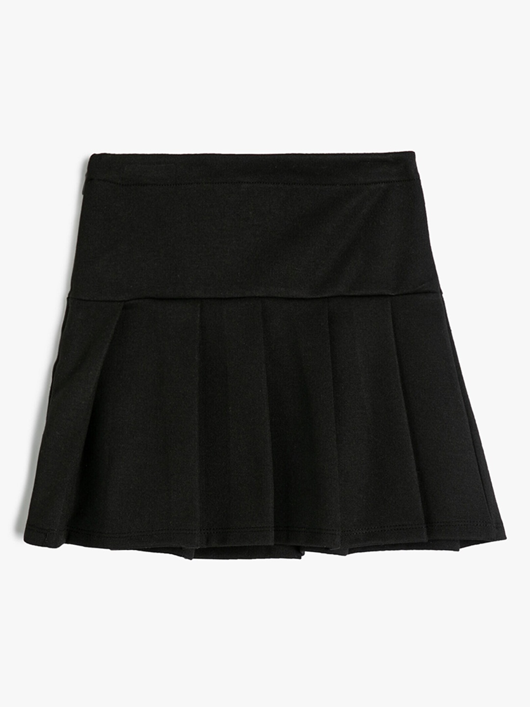 

Koton Girls A-Line Mini Skirt, Black