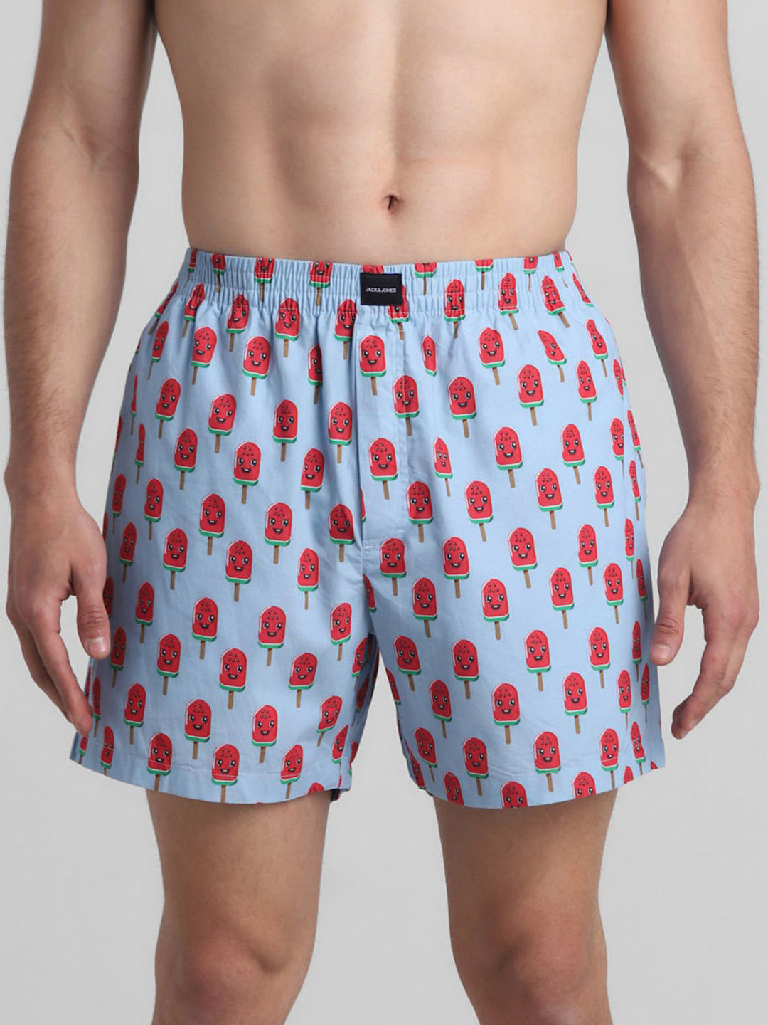 

Jack & Jones Printed Pure Cotton Boxer 1084805001, Blue