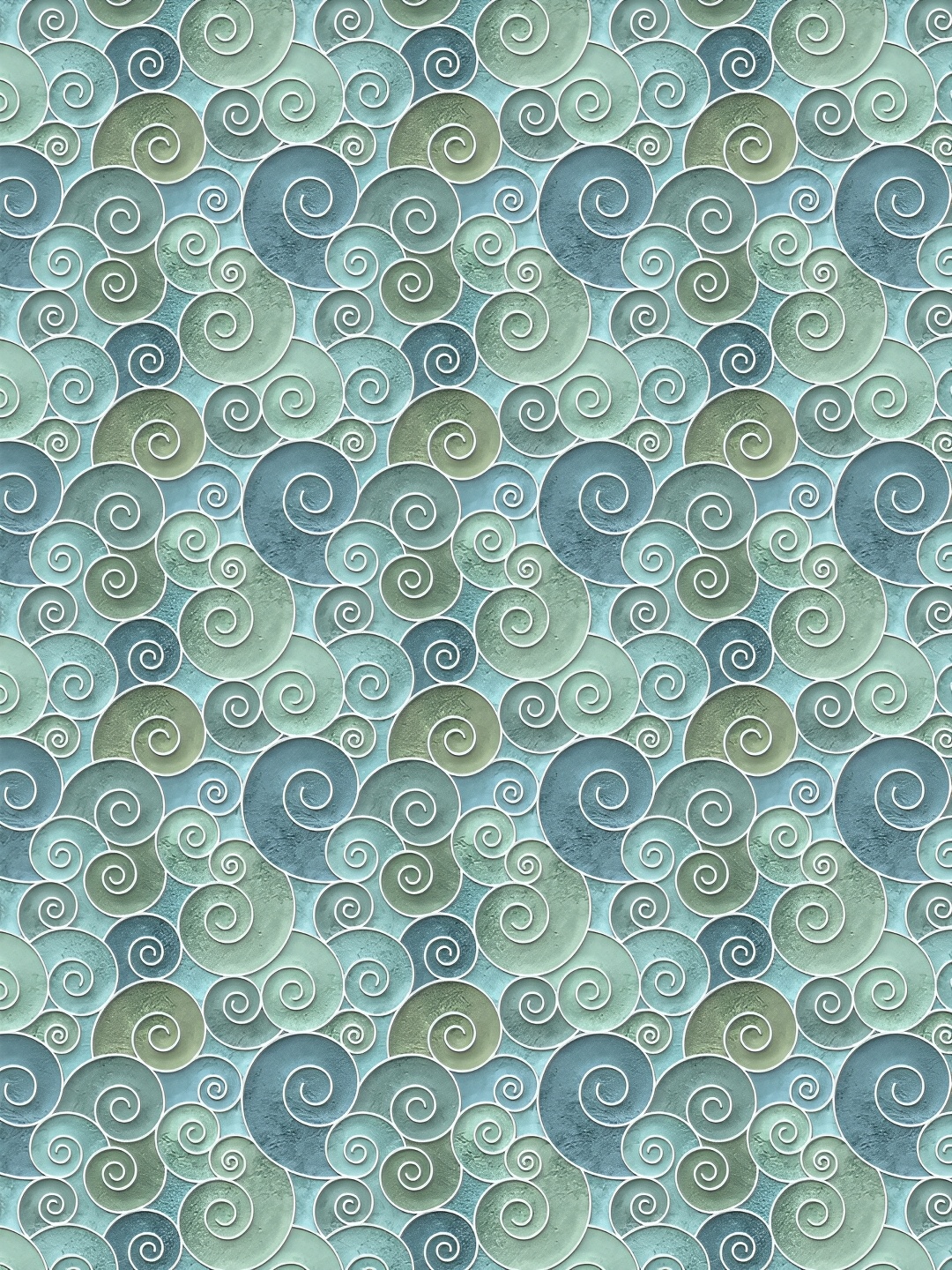 

DWELLSINDIA Decorative Spiral Self Adhesive Waterproof Wallpaper, Multi