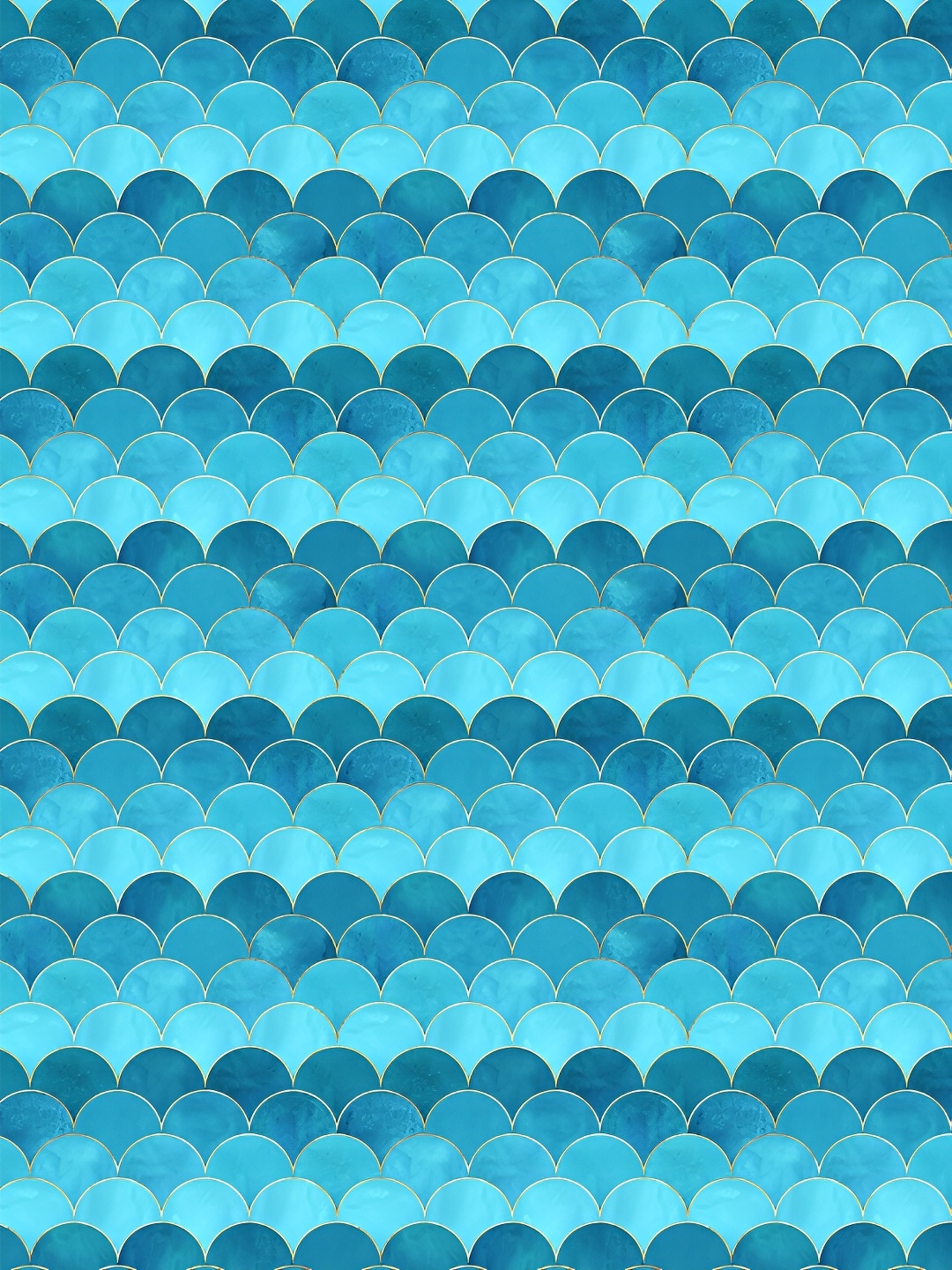

DWELLSINDIA Blue Printed Self-Adhesive Wallpaper
