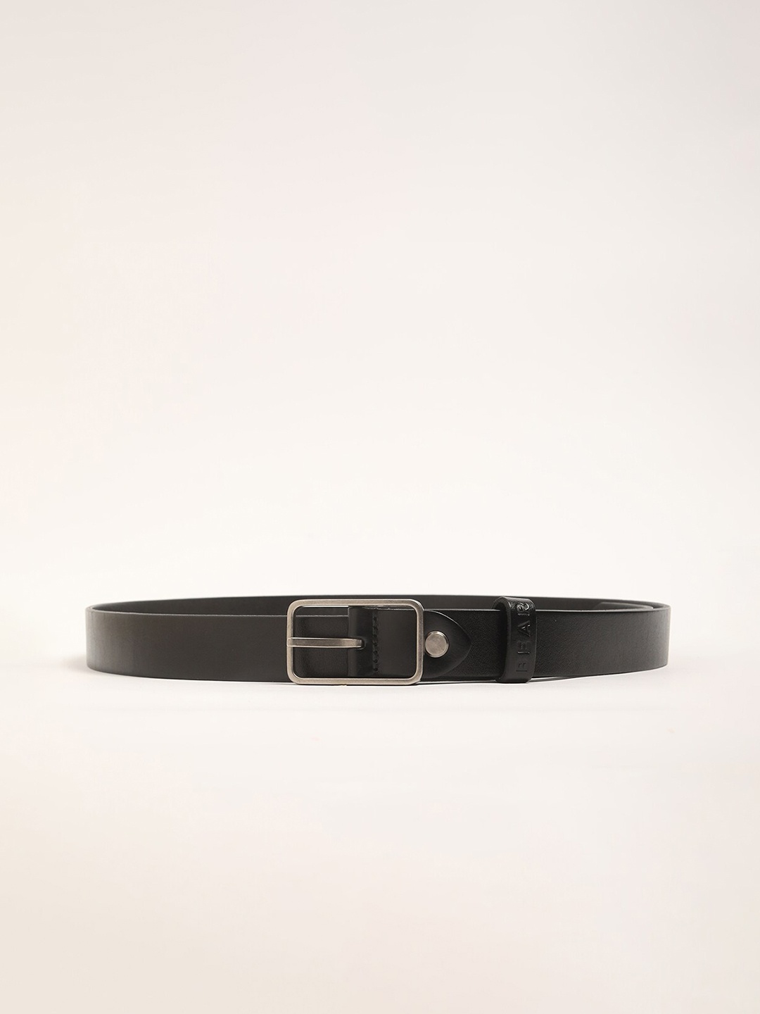 

THE BEAR HOUSE Men Textured Belt, Black