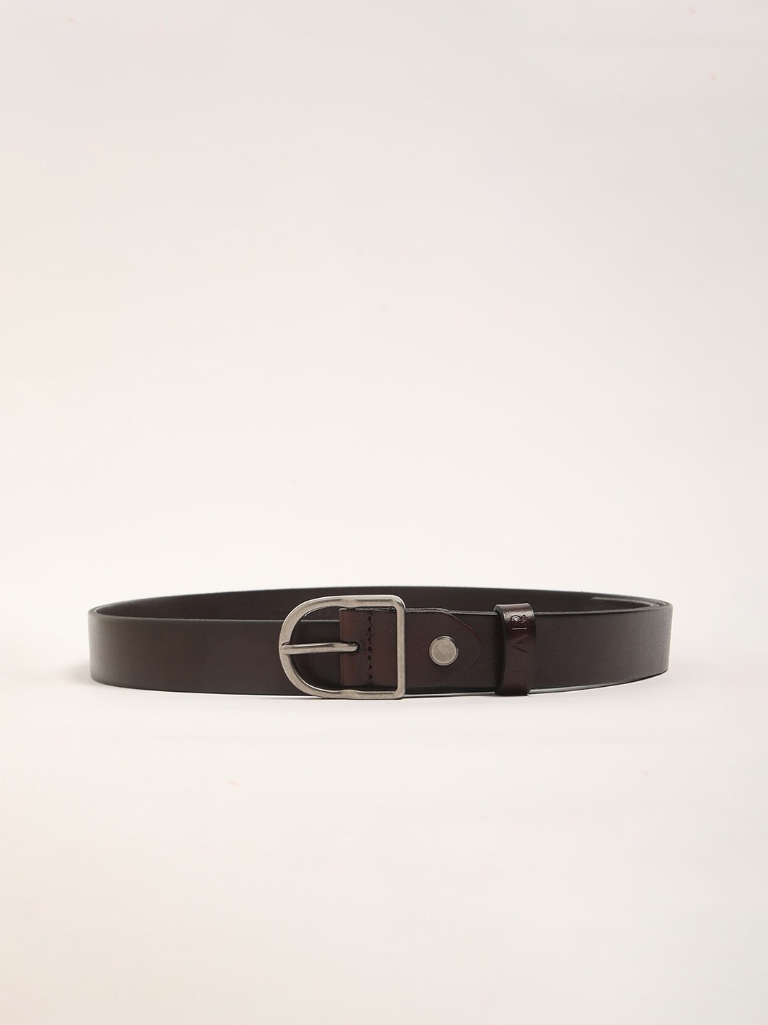 

THE BEAR HOUSE Men Leather Belt, Brown