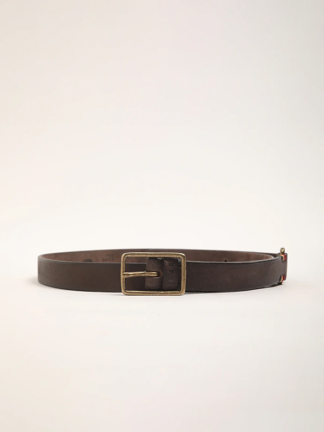

THE BEAR HOUSE Men Leather Belt, Brown