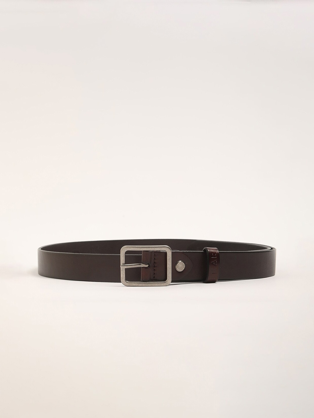 

THE BEAR HOUSE Men Leather Belt, Brown