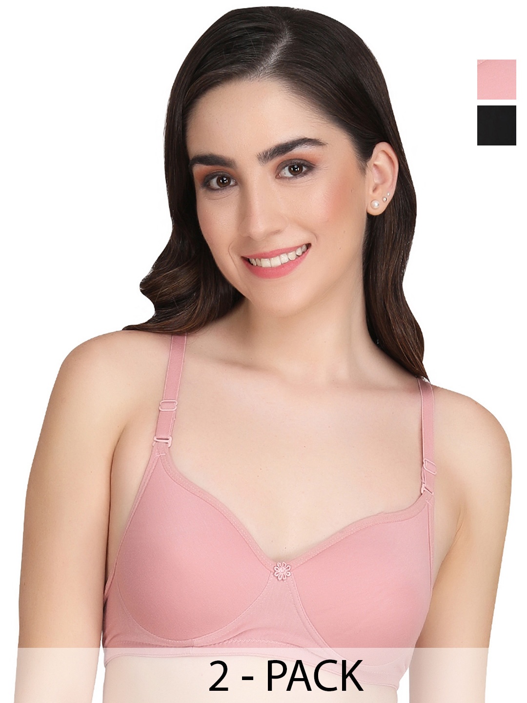 

Liigne Bra Full Coverage, Pink