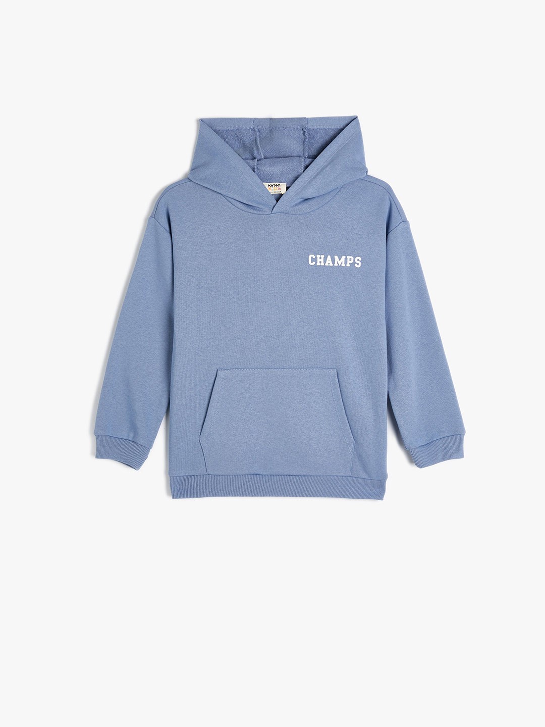 

Koton Boys Hooded Long Sleeves Pullover, Blue