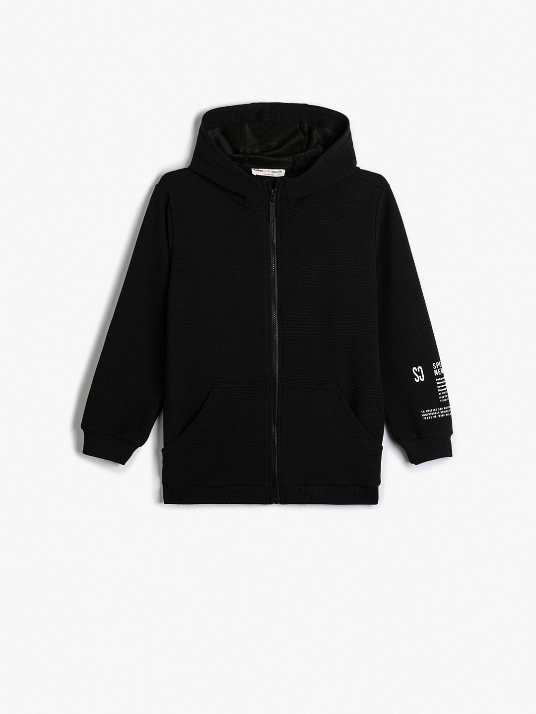 

Koton Boys Hooded Sweatshirt, Black