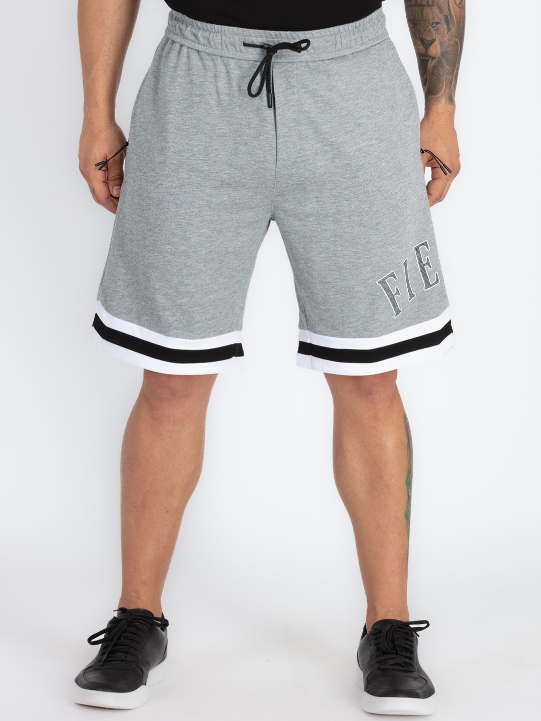 

Status Quo Men Sports Shorts, Grey