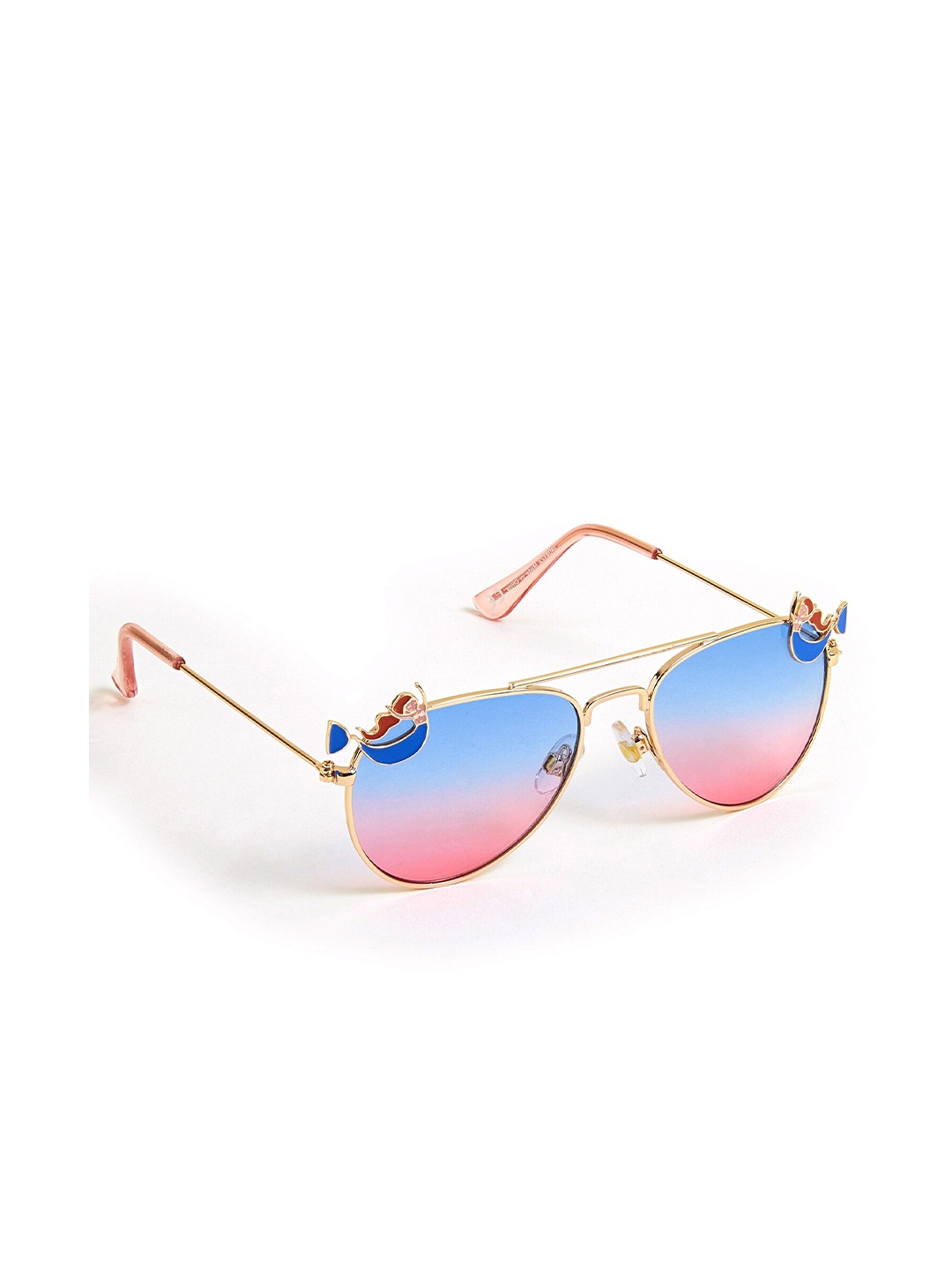 

Accessorize Girls Aviator Sunglasses With UV Protected Lens 10000923851, Pink