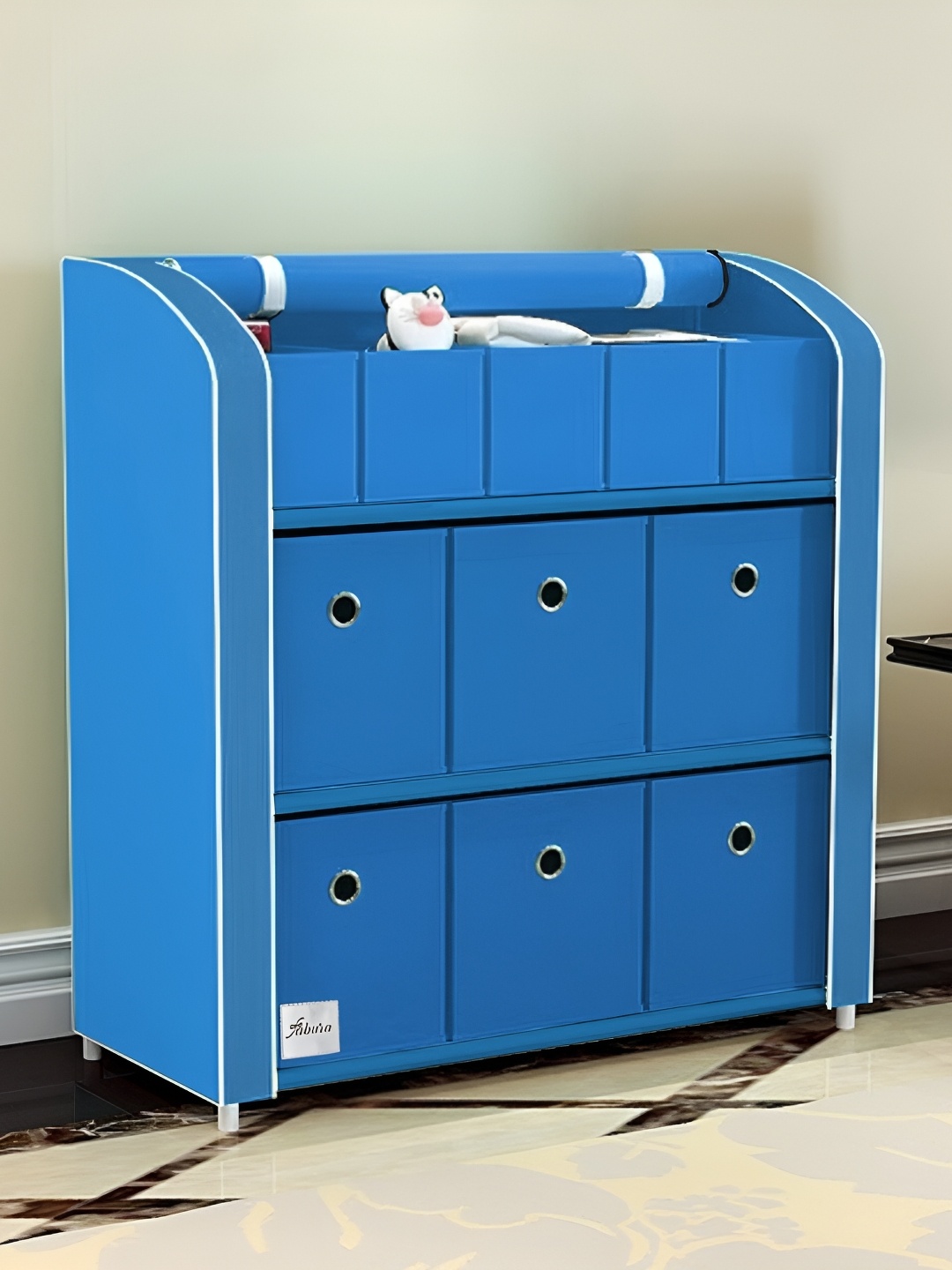 

Pamworld Blue Water Resistant Multi-Utility For Kids Toys & Clothes Organiser