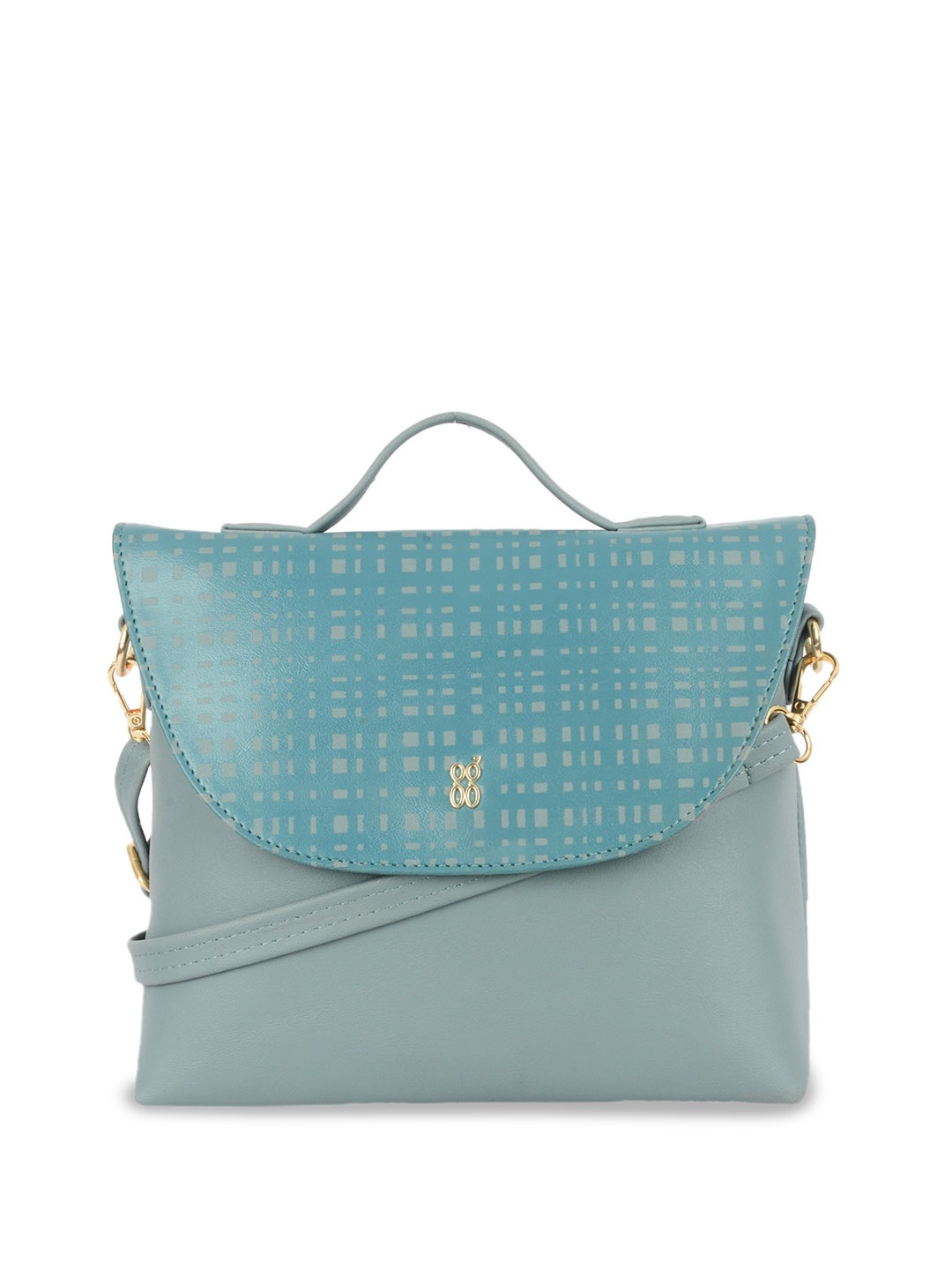 

Baggit Oversized Structured Satchel Bag, Grey