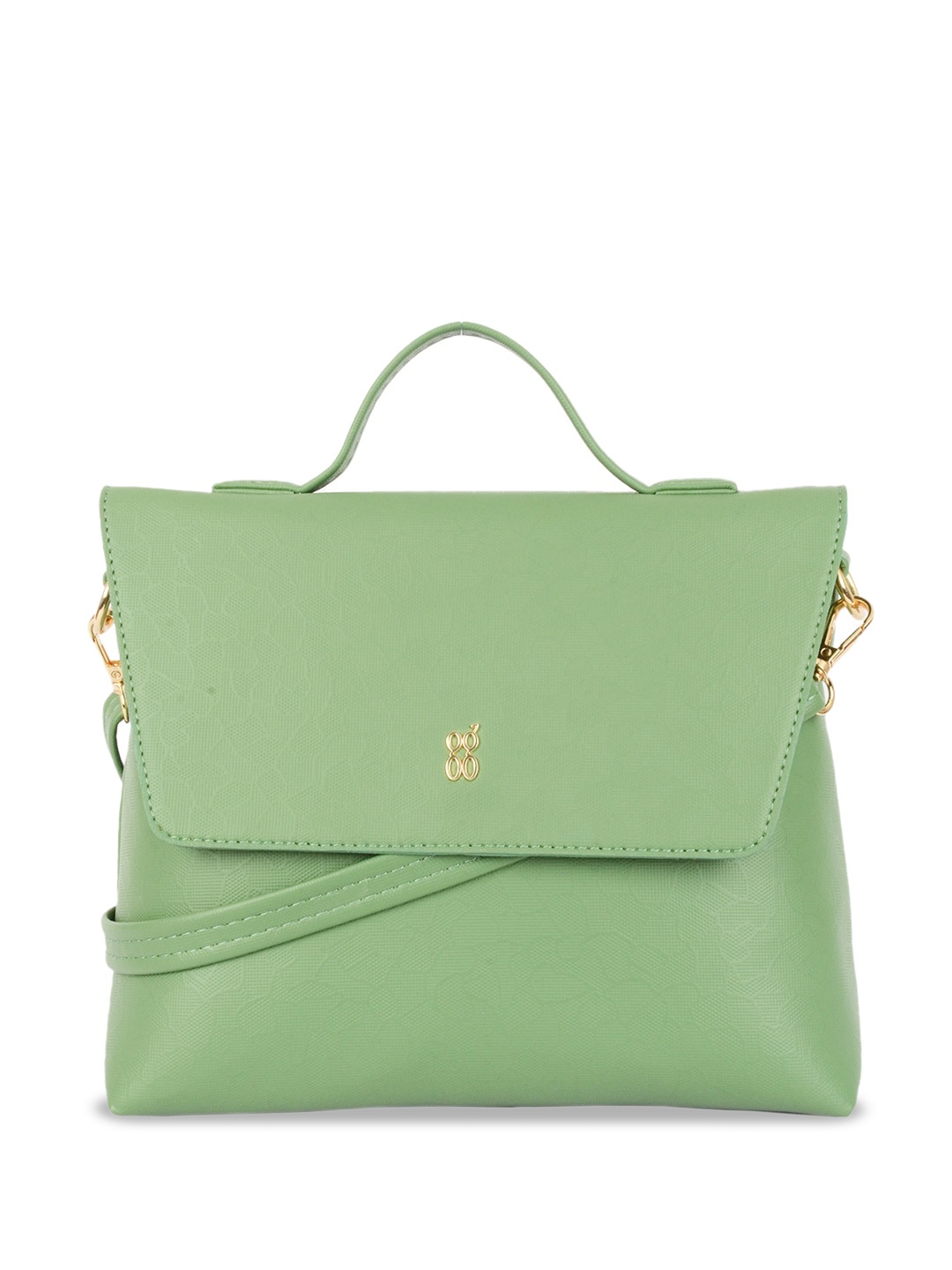 

Baggit Structured Satchel Bag, Green