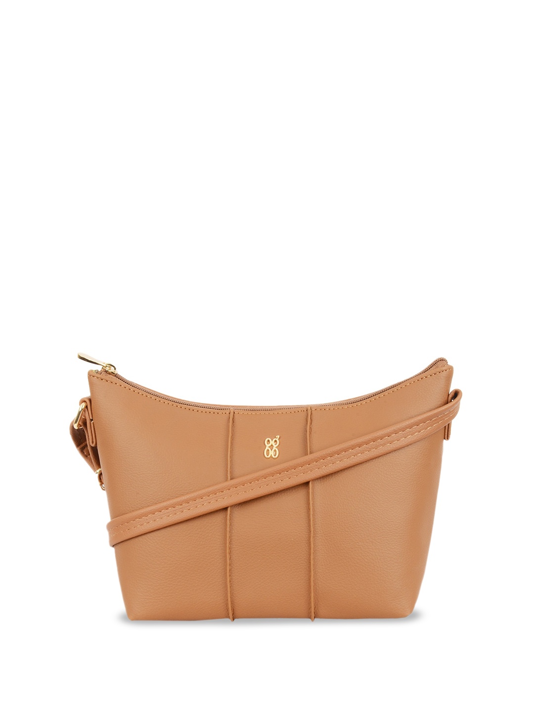 

Baggit Structured Sling Bag, Tan