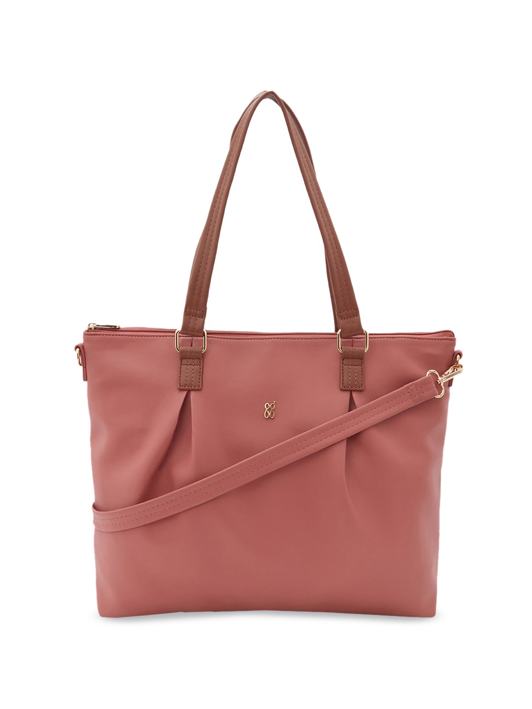 

Baggit Structured Shoulder Bag, Mauve