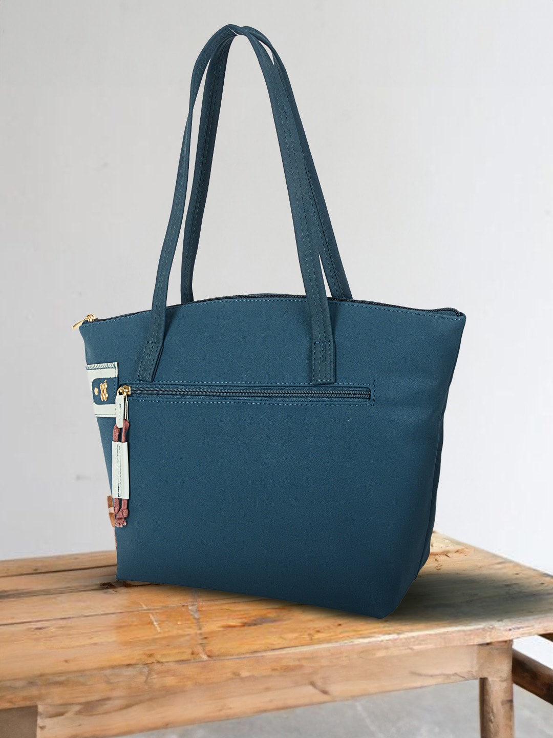 

Baggit Structured Shoulder Bag, Teal